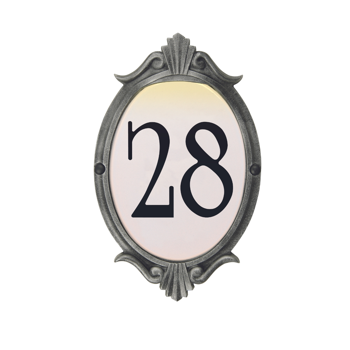 Florence - vertical illuminated address plaque - 1715/1717