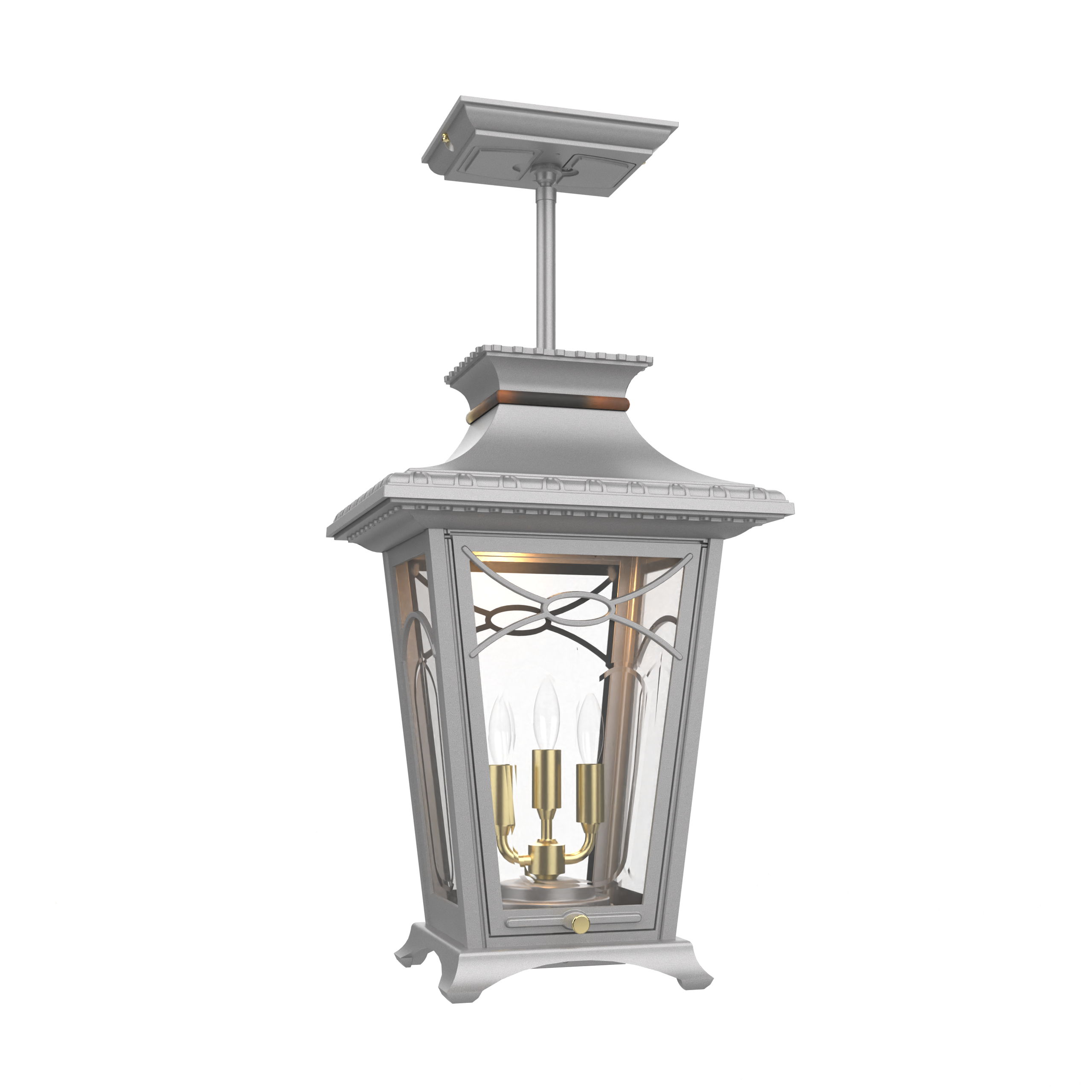 Bellissima - Ceiling mounting on rod closed bottom medium format - 20150