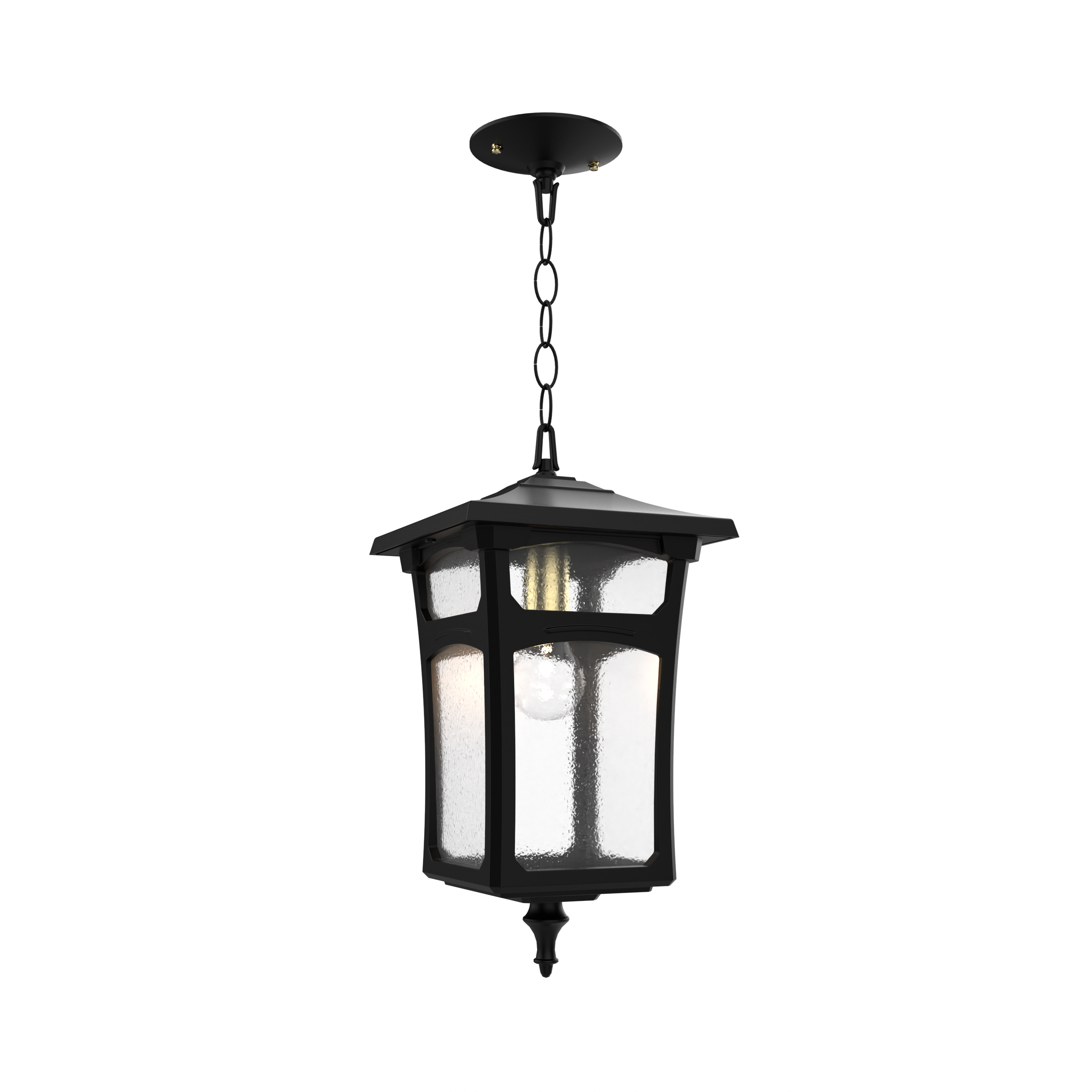 Lincoln - Ceiling mount with chain medium closed bottom - 20455