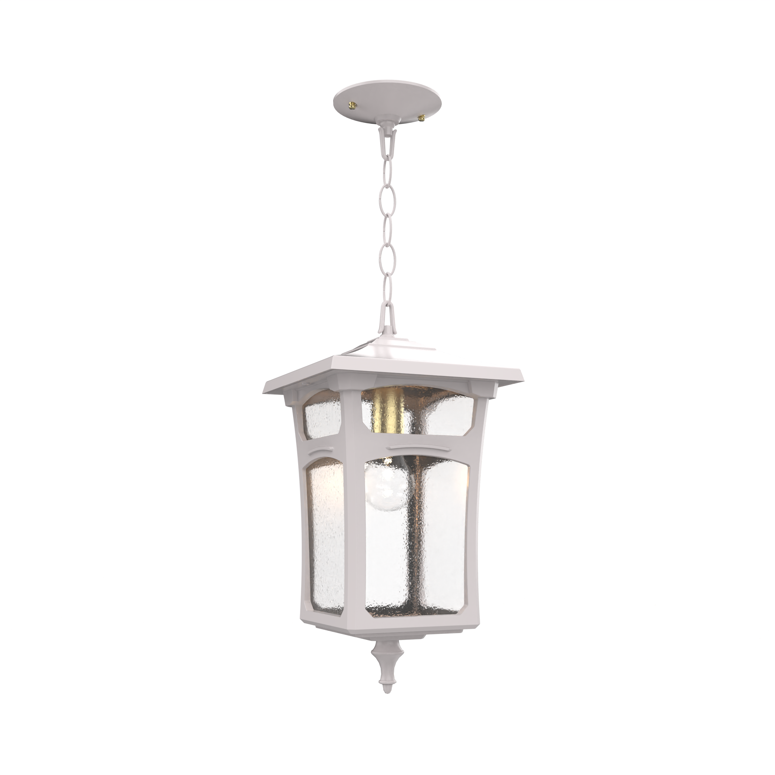 Lincoln - Ceiling mount with chain medium closed bottom - 20455