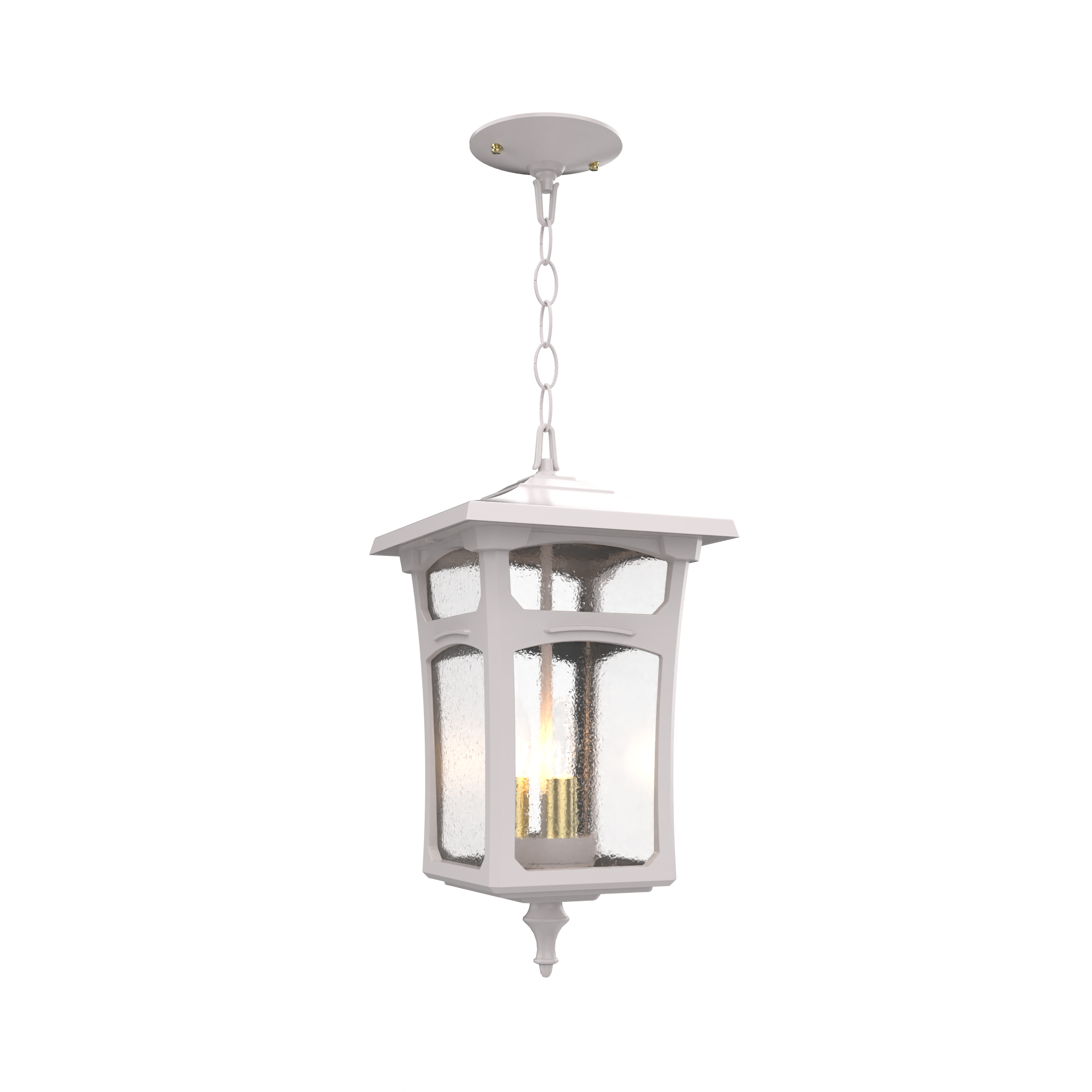 Lincoln - Ceiling mount with chain medium closed bottom - 20455