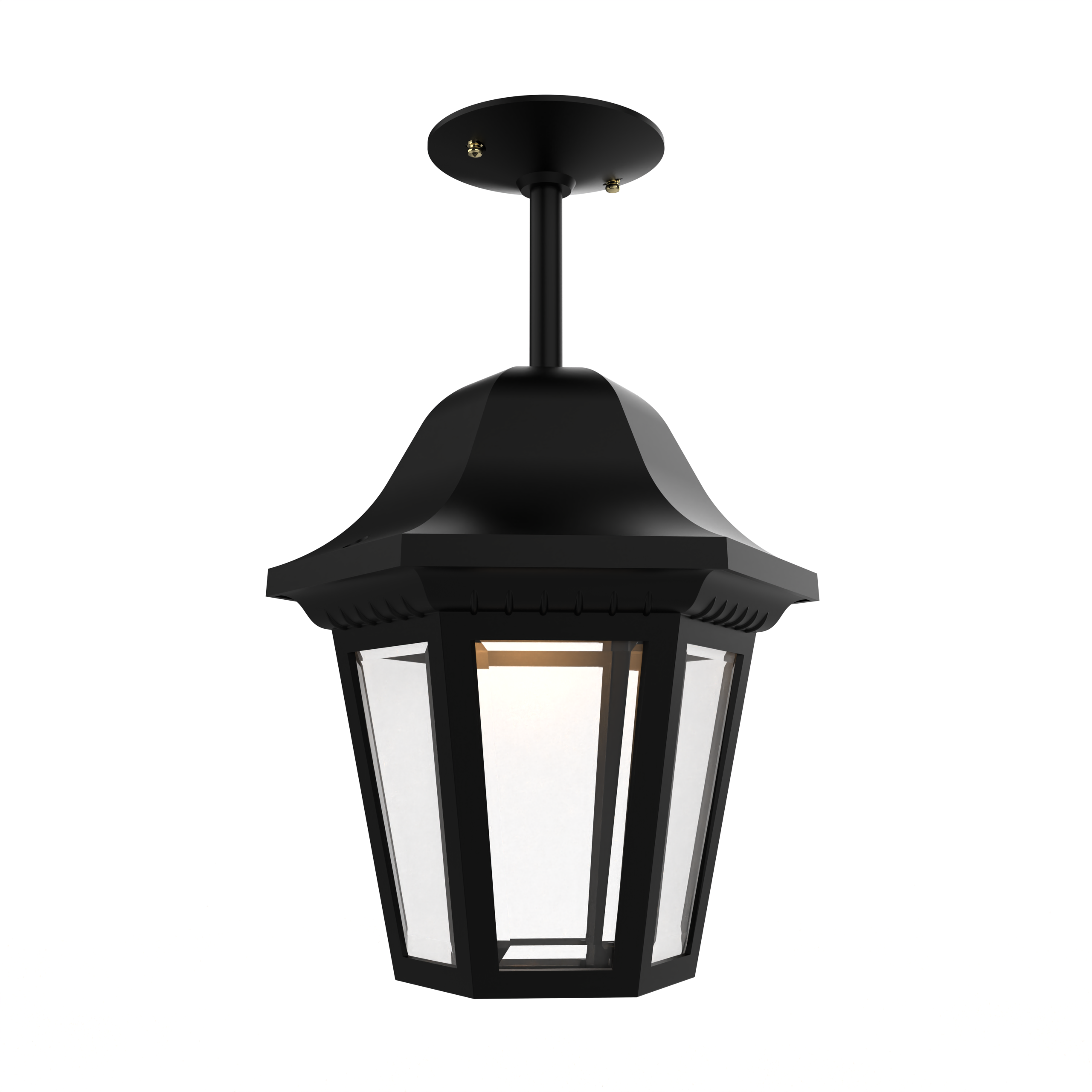 Manor - Medium Rod Ceiling Mount - 21256