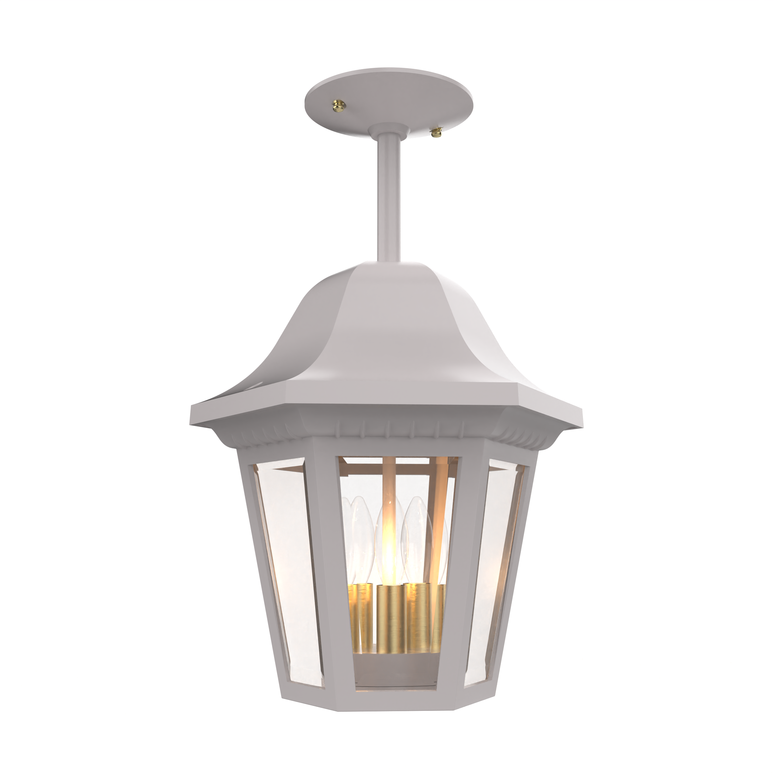 Manor - Medium Rod Ceiling Mount - 21256
