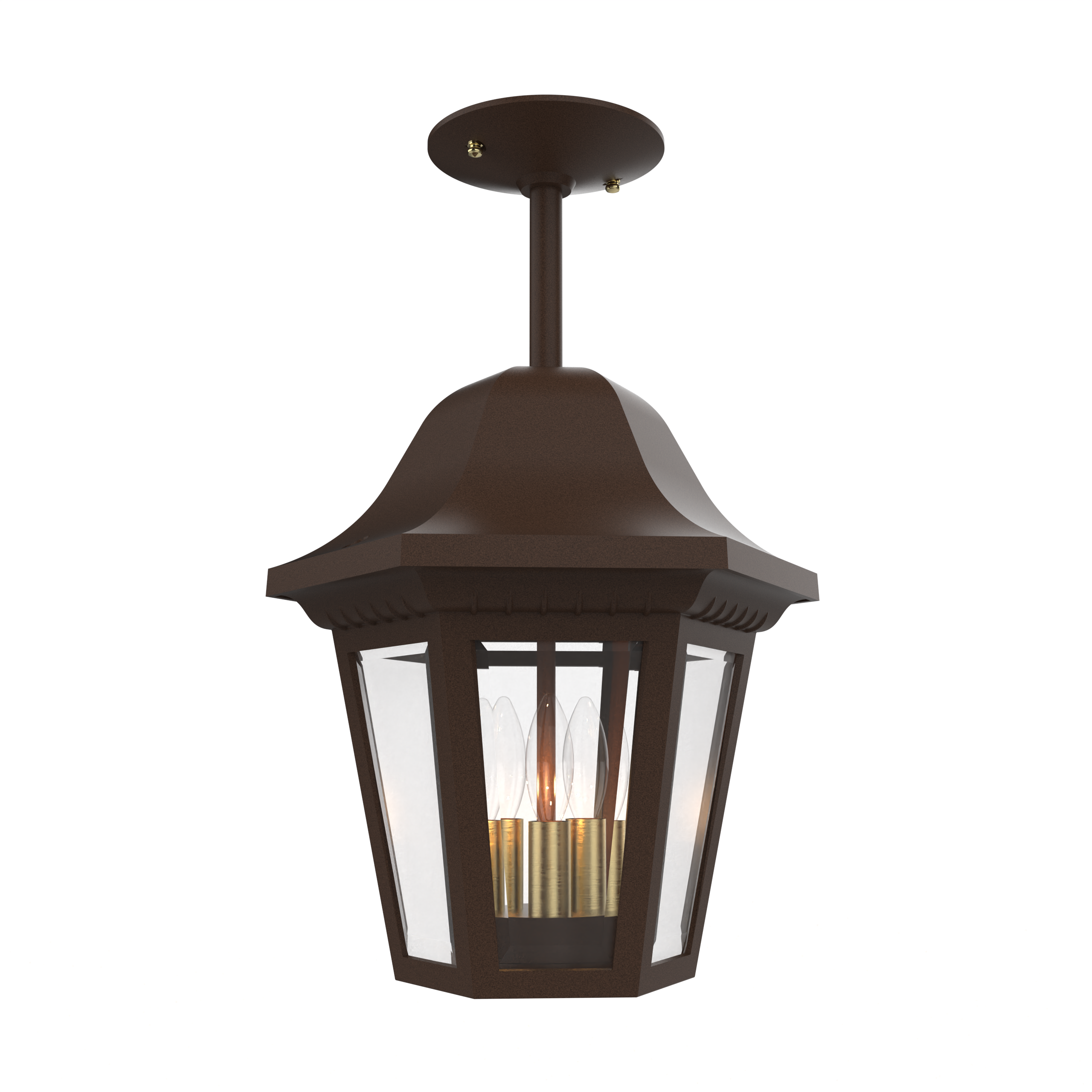 Manor - Medium Rod Ceiling Mount - 21256