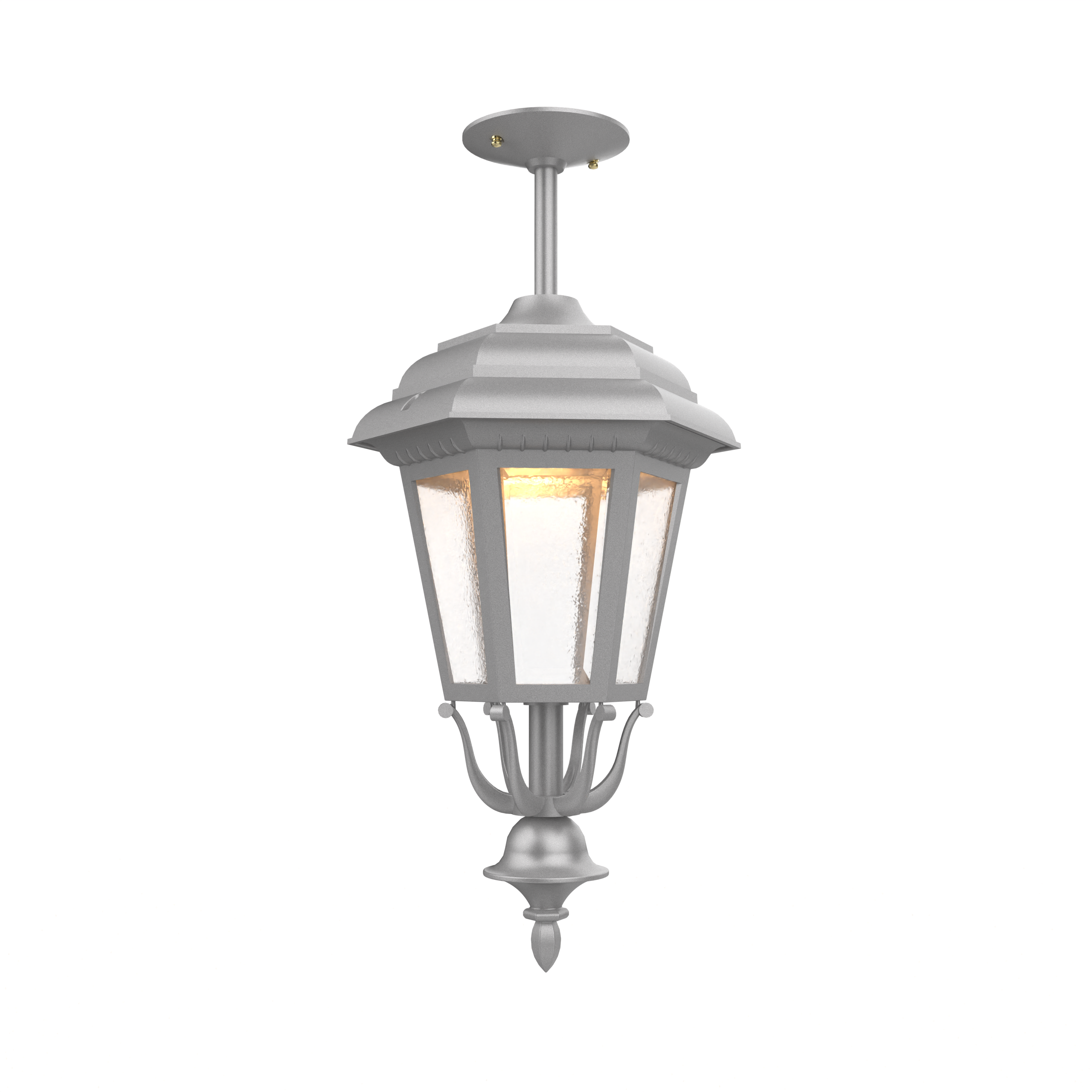 Jamestown - Ceiling mount rod closed bottom medium size - 21457