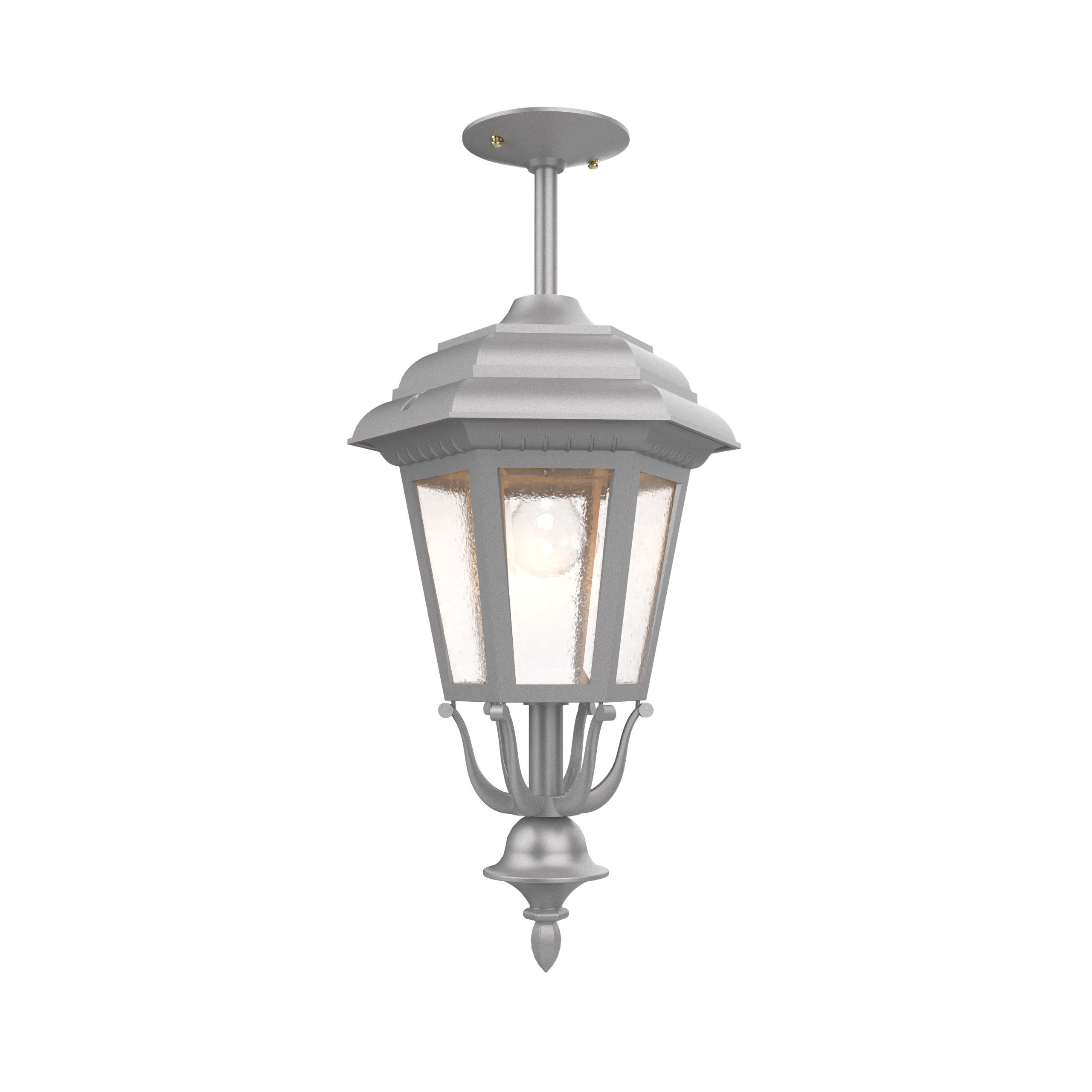Jamestown - Ceiling mount rod closed bottom medium size - 21457