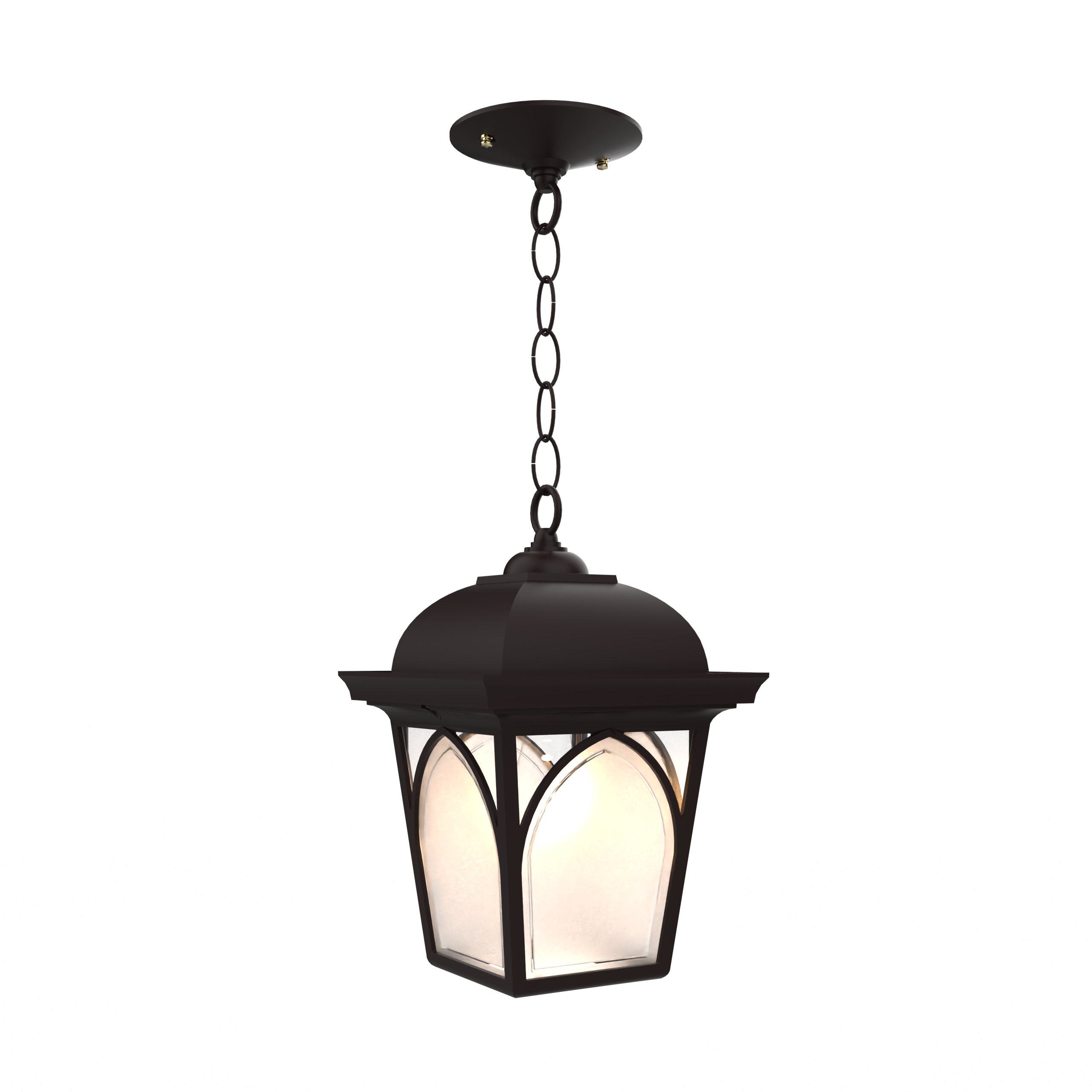 Habitat - Ceiling mounting with chain open bottom medium format - 21550