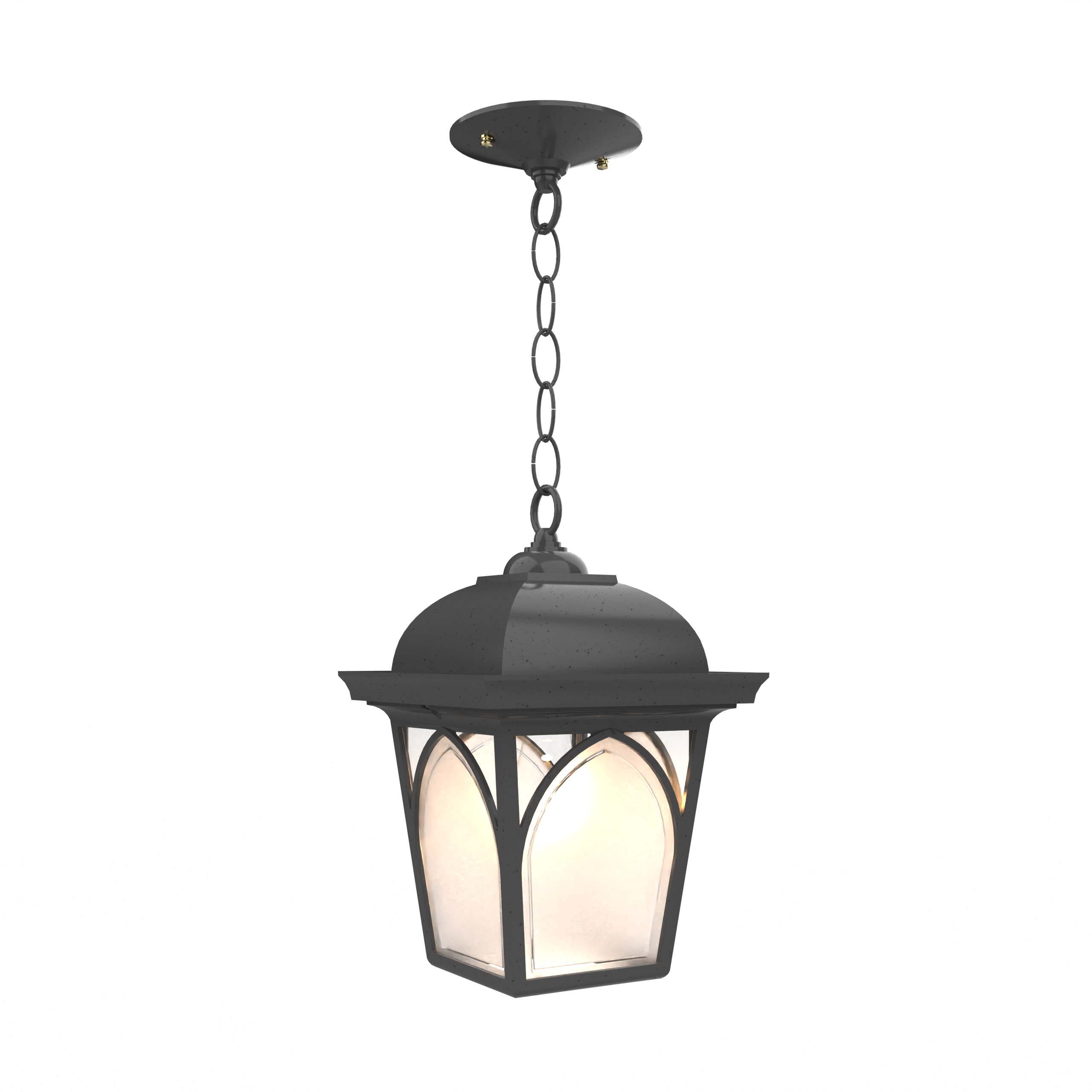 Habitat - Ceiling mounting with chain open bottom medium format - 21550