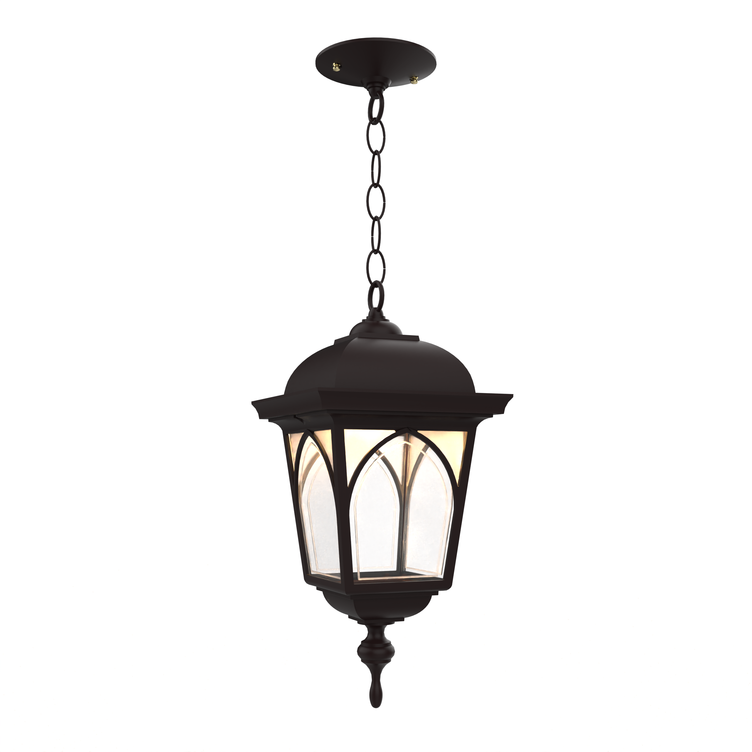 Habitat - Ceiling mounting with chain closed bottom medium format - 21555