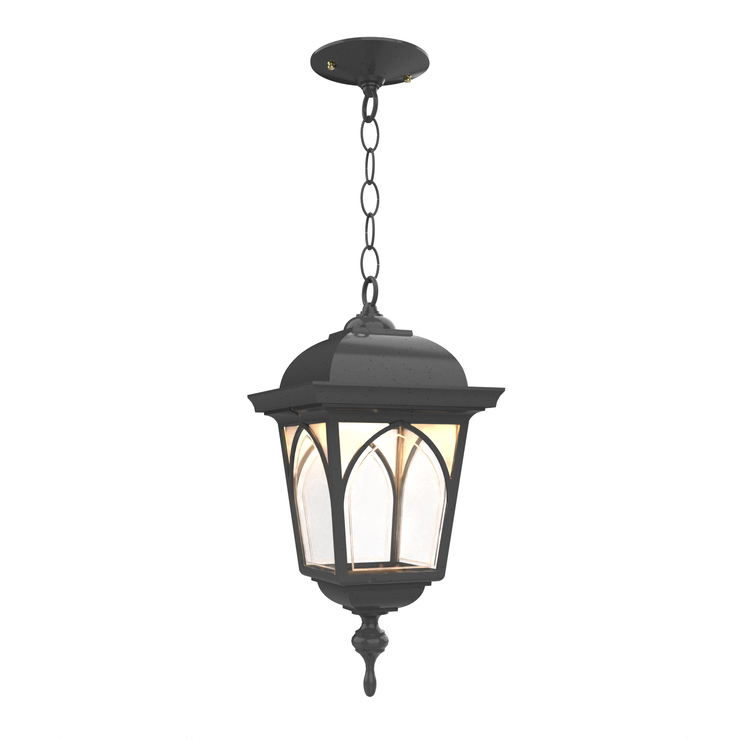 Habitat - Ceiling mounting with chain closed bottom medium format - 21555