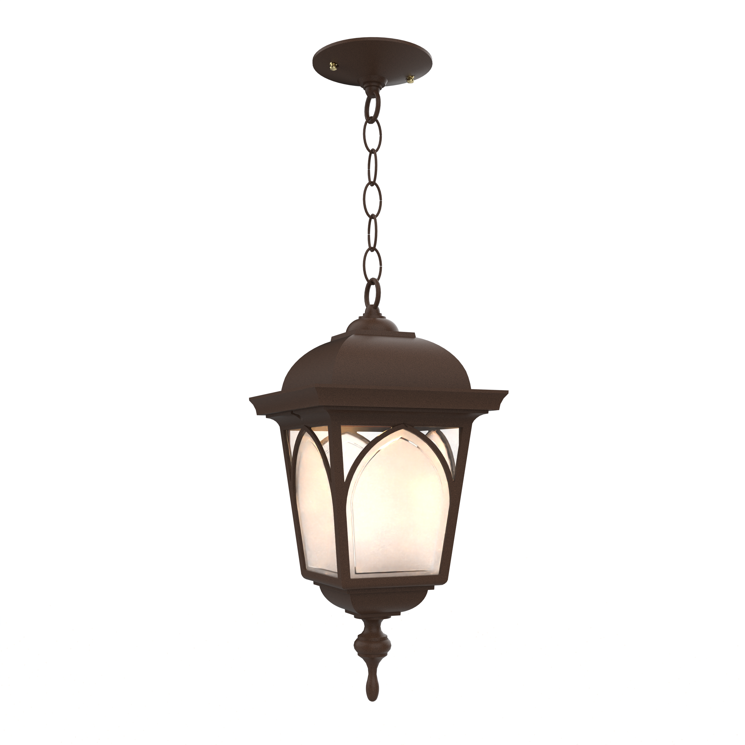 Habitat - Ceiling mounting with chain closed bottom medium format - 21555