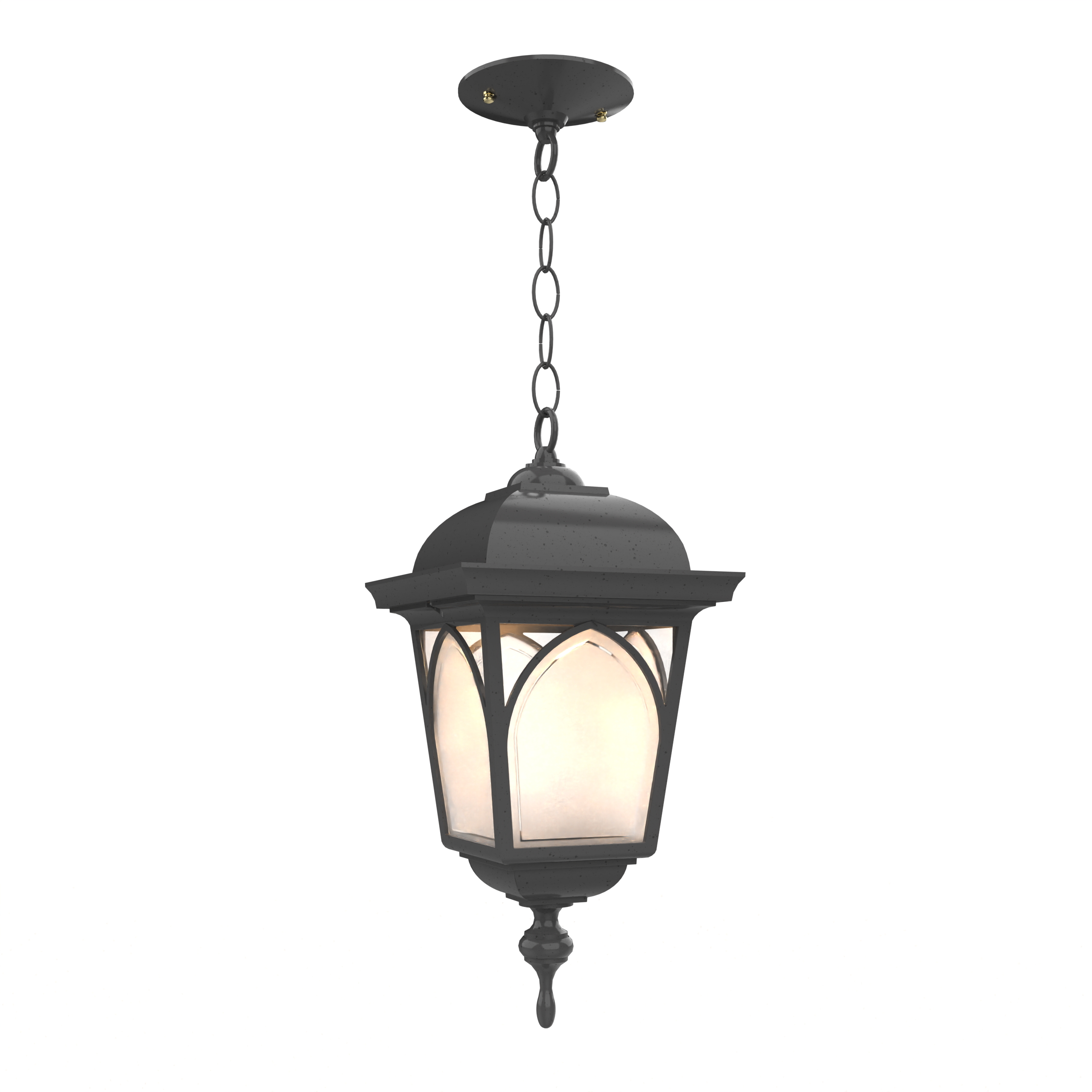 Habitat - Ceiling mounting with chain closed bottom medium format - 21555