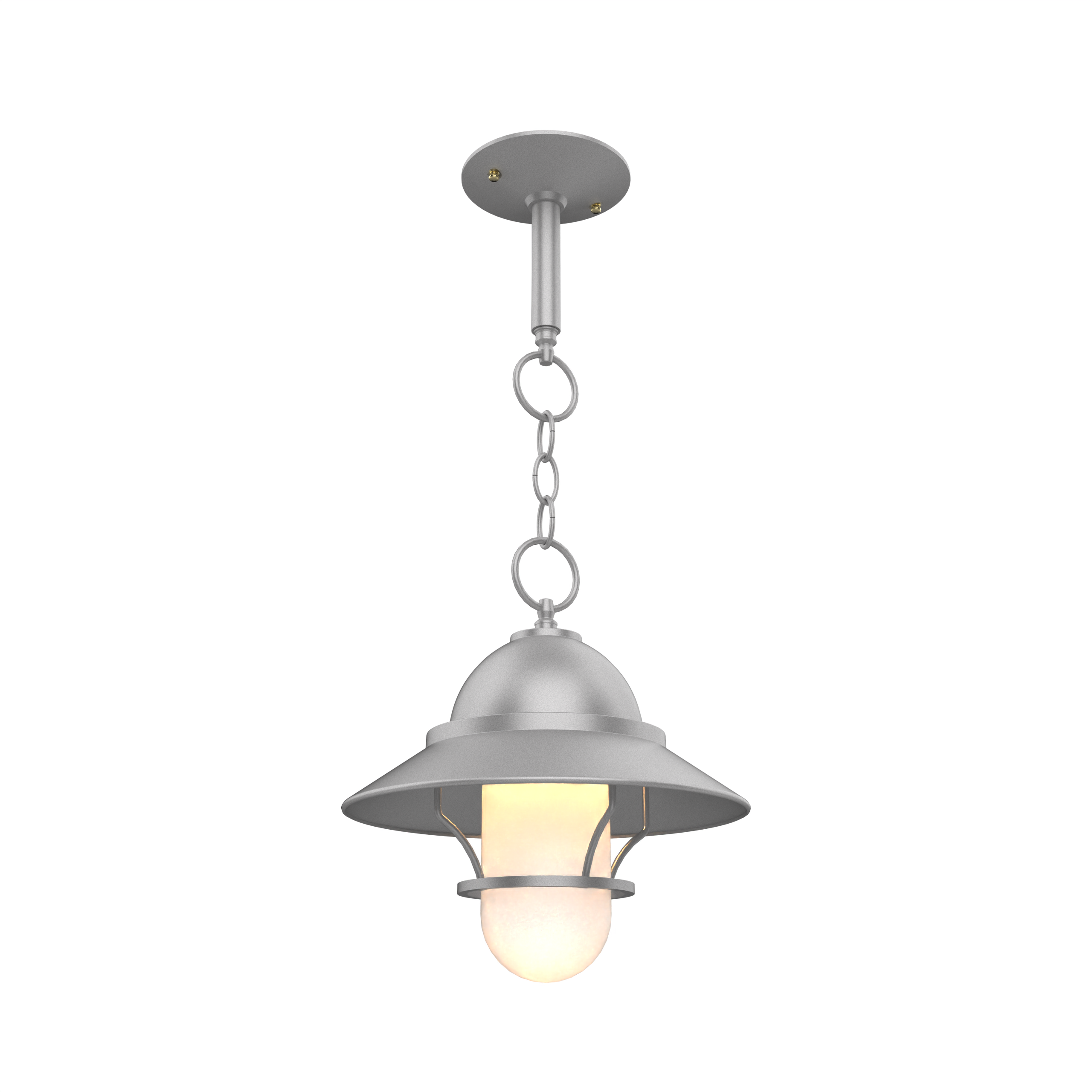 San Francisco - Chain ceiling mount with medium globe and grille - 22250