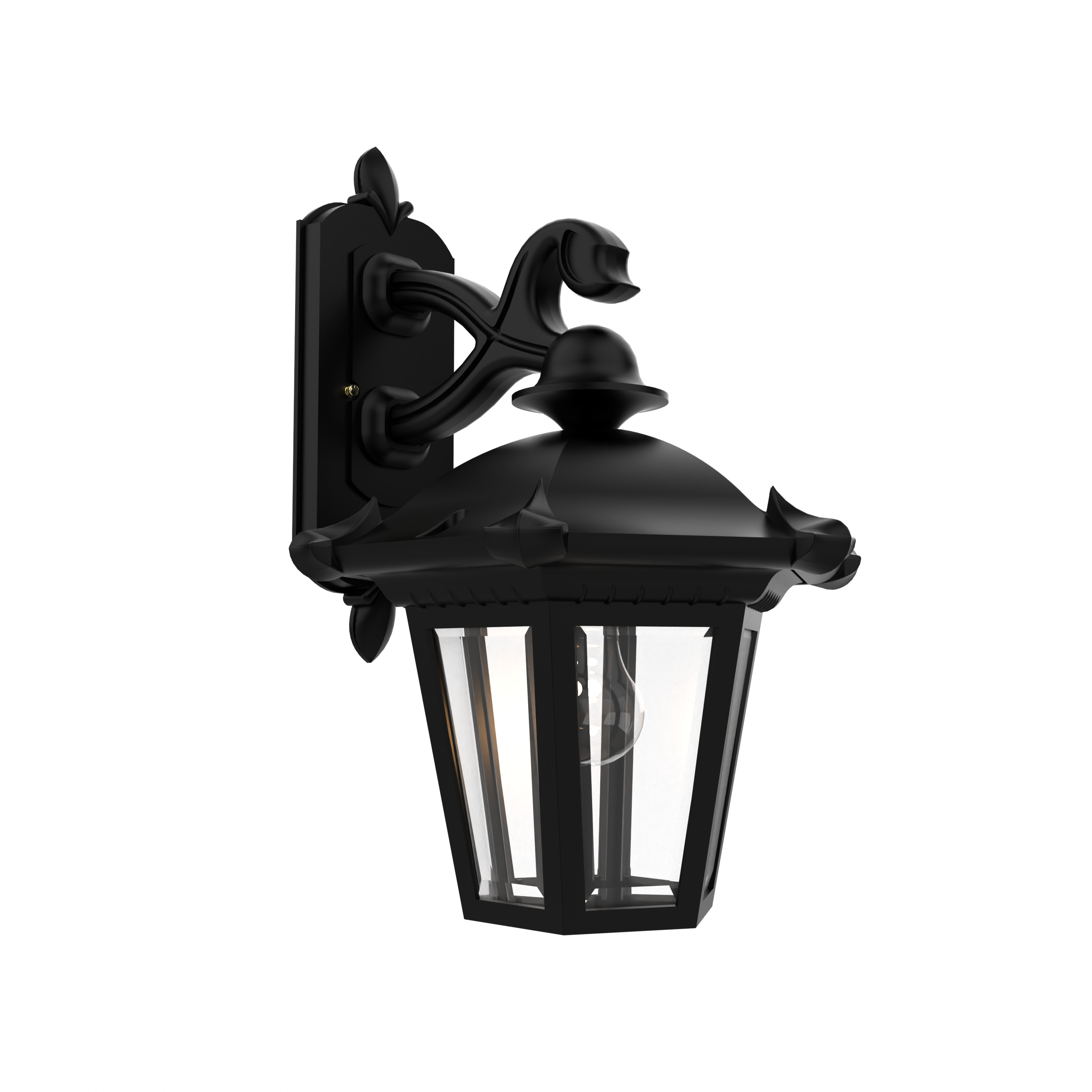 Montpellier - Wall mount downwards open bottom medium size - 23311