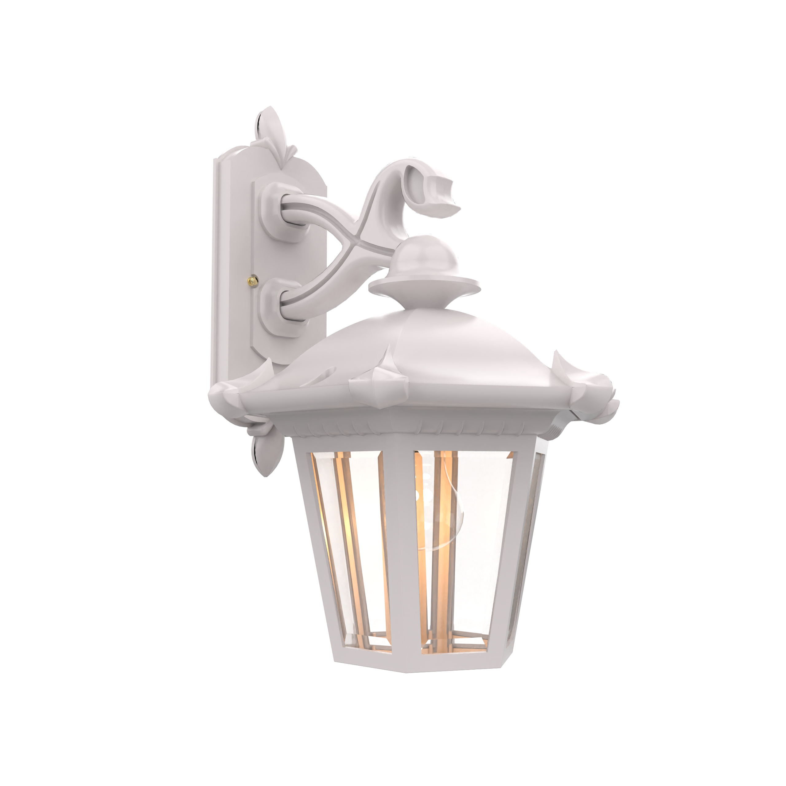 Montpellier - Wall mount downwards open bottom medium size - 23311