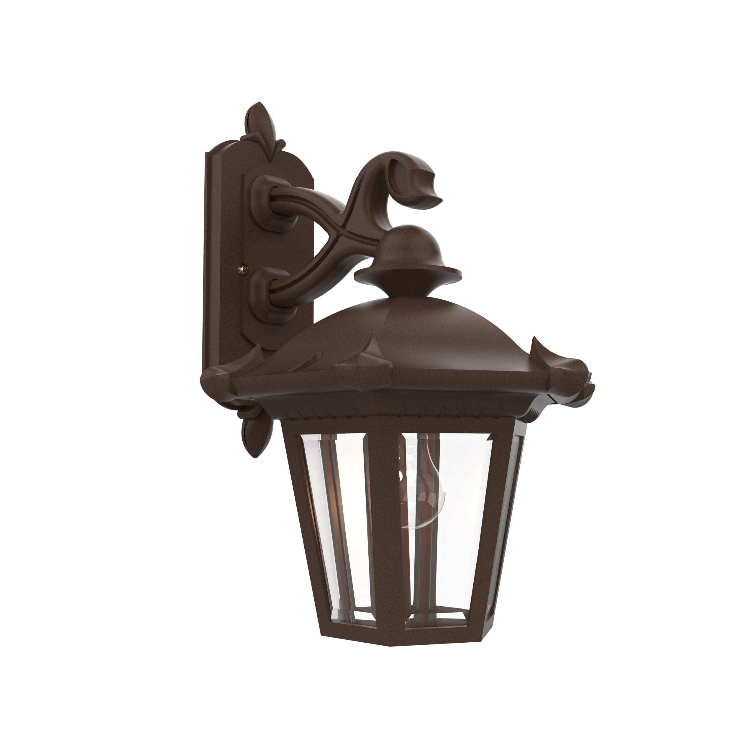 Montpellier - Wall mount downwards open bottom medium size - 23311