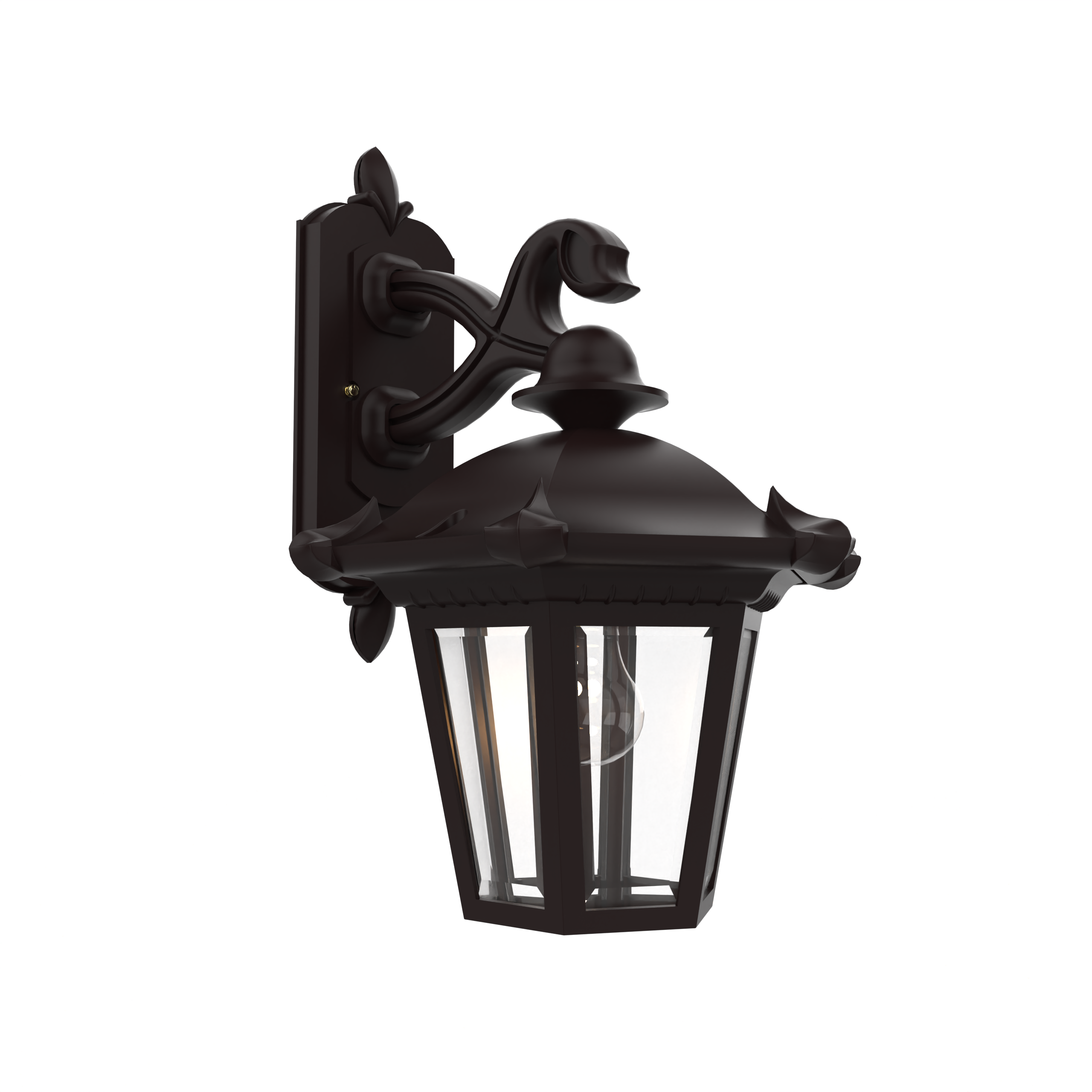 Montpellier - Wall mount downwards open bottom medium size - 23311