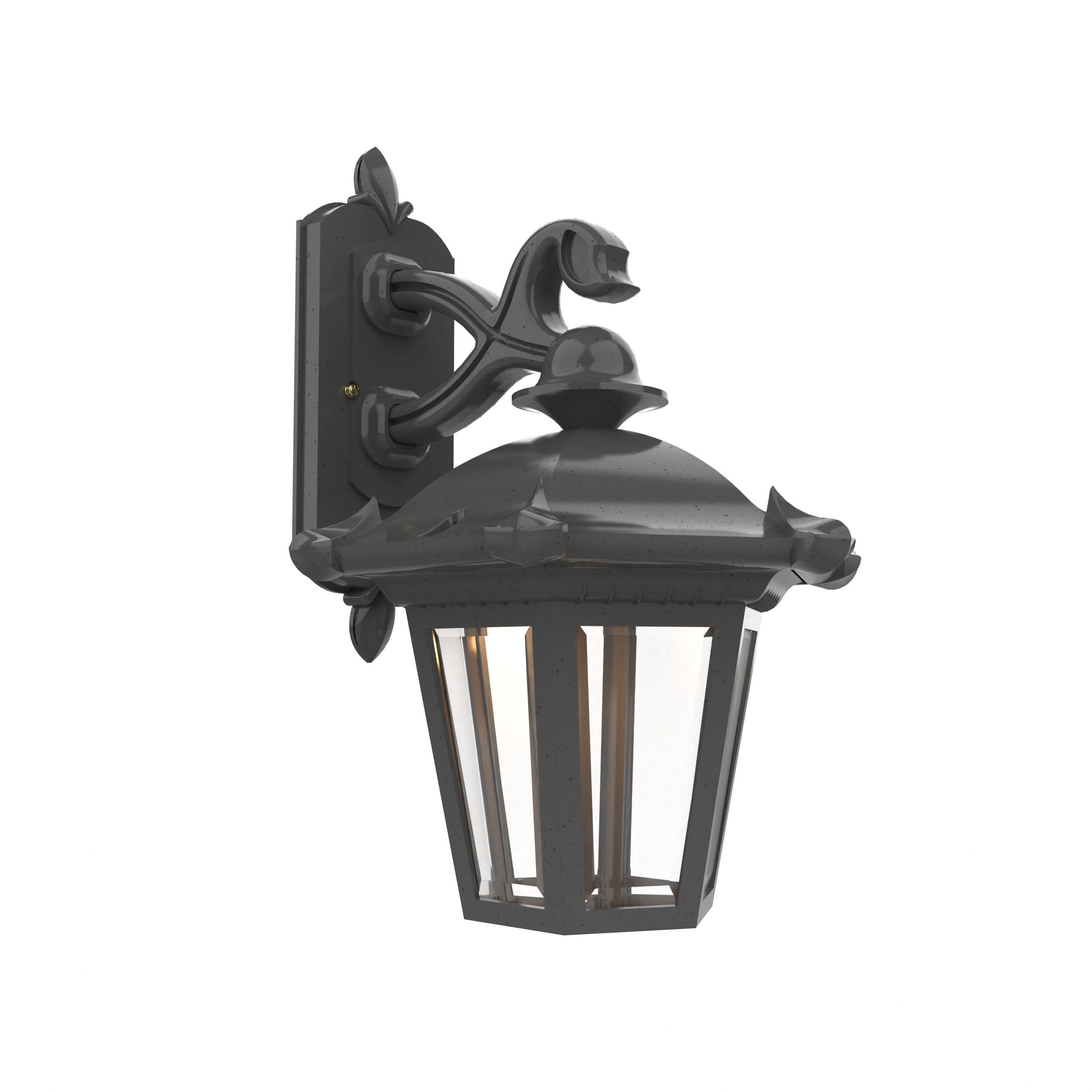 Montpellier - Wall mount downwards open bottom medium size - 23311