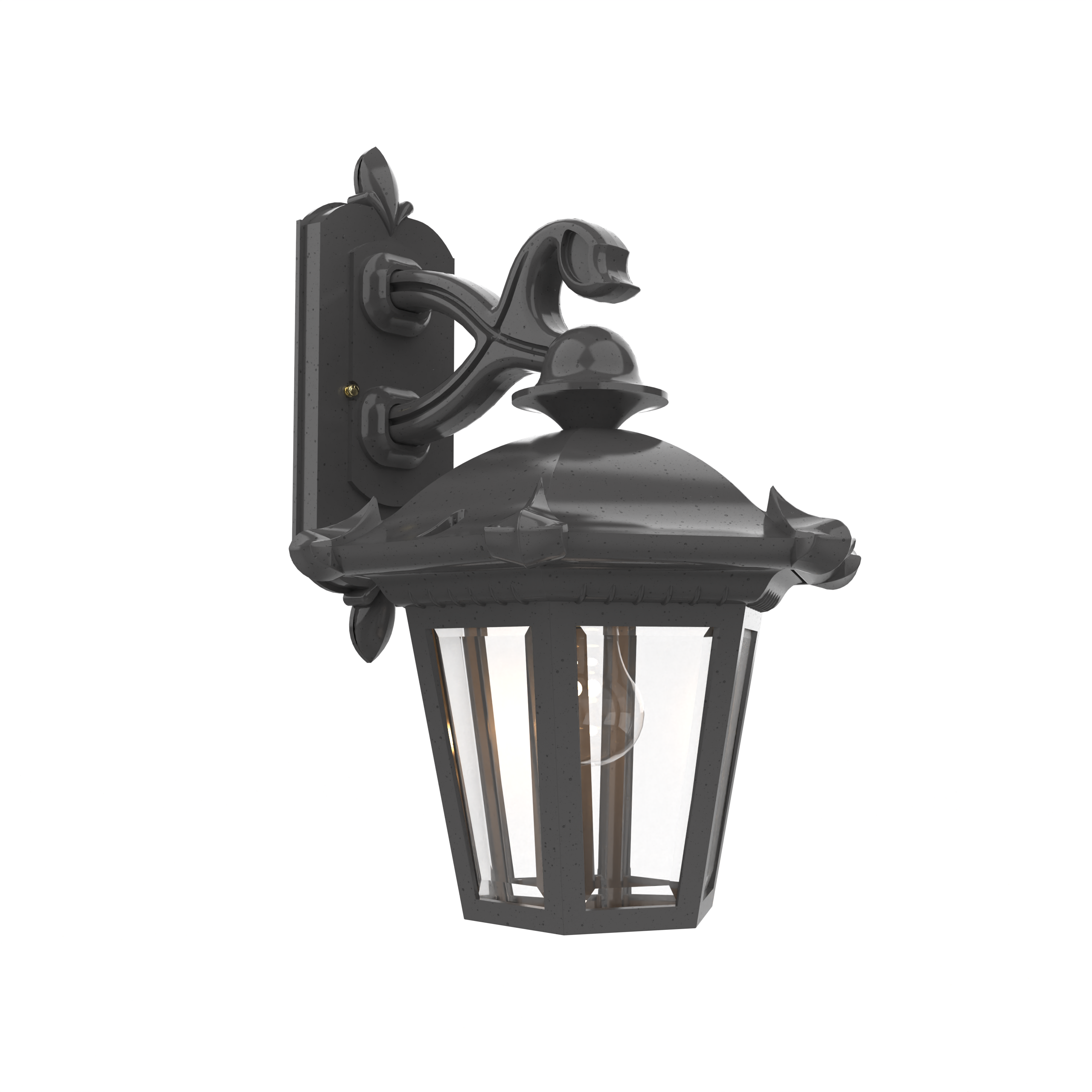 Montpellier - Wall mount downwards open bottom medium size - 23311