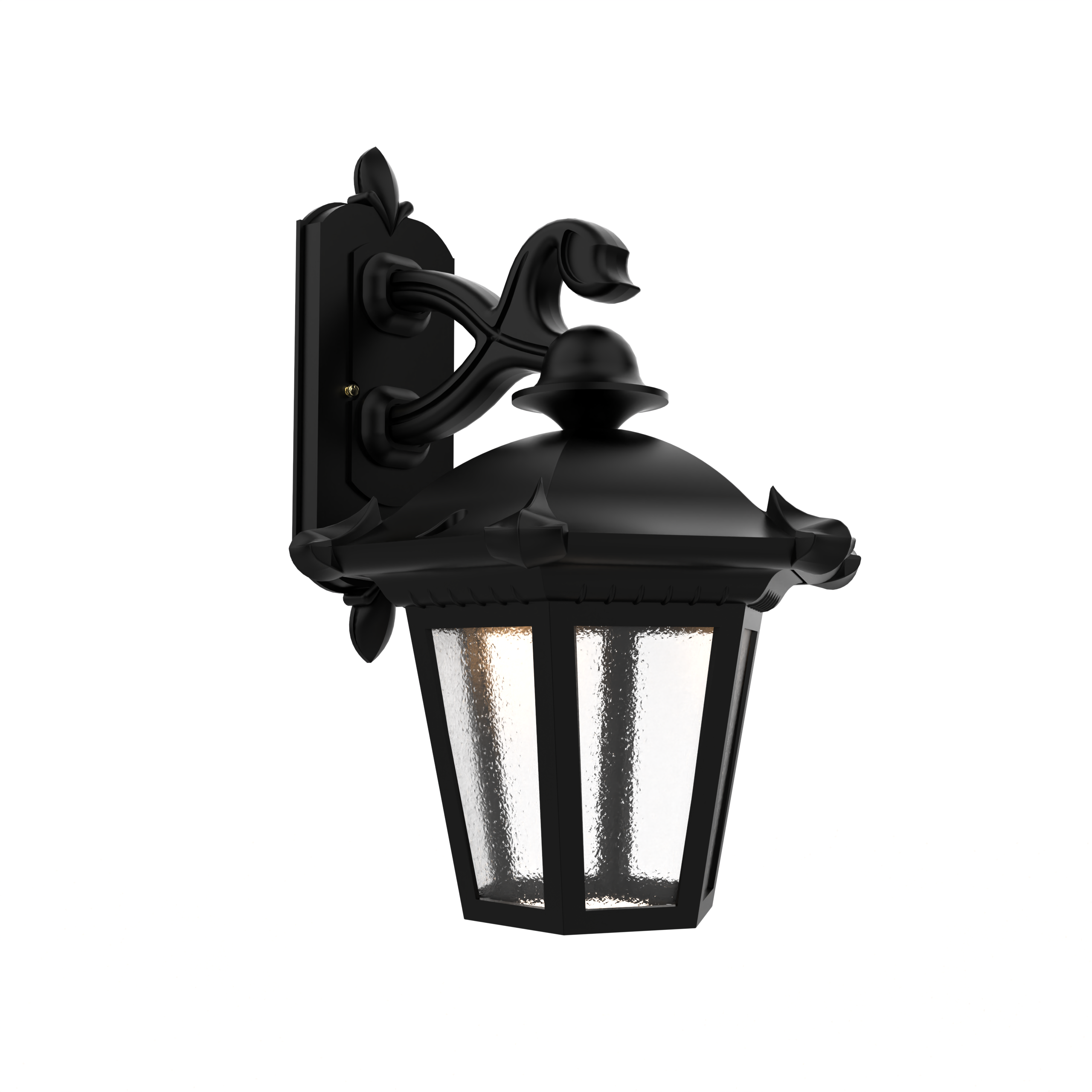 Montpellier - Wall mount downwards open bottom medium size - 23311