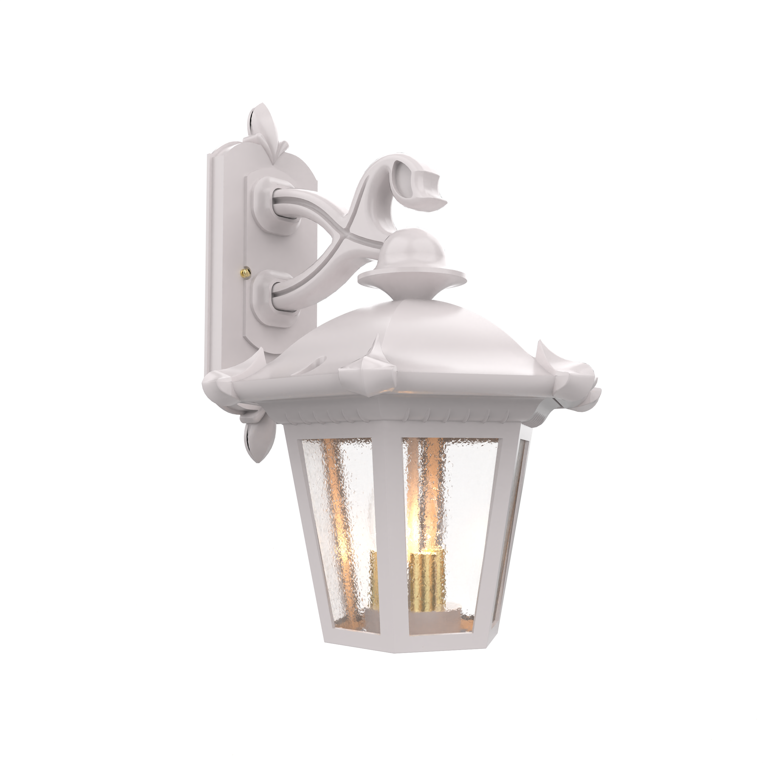 Montpellier - Wall mount downwards open bottom medium size - 23311