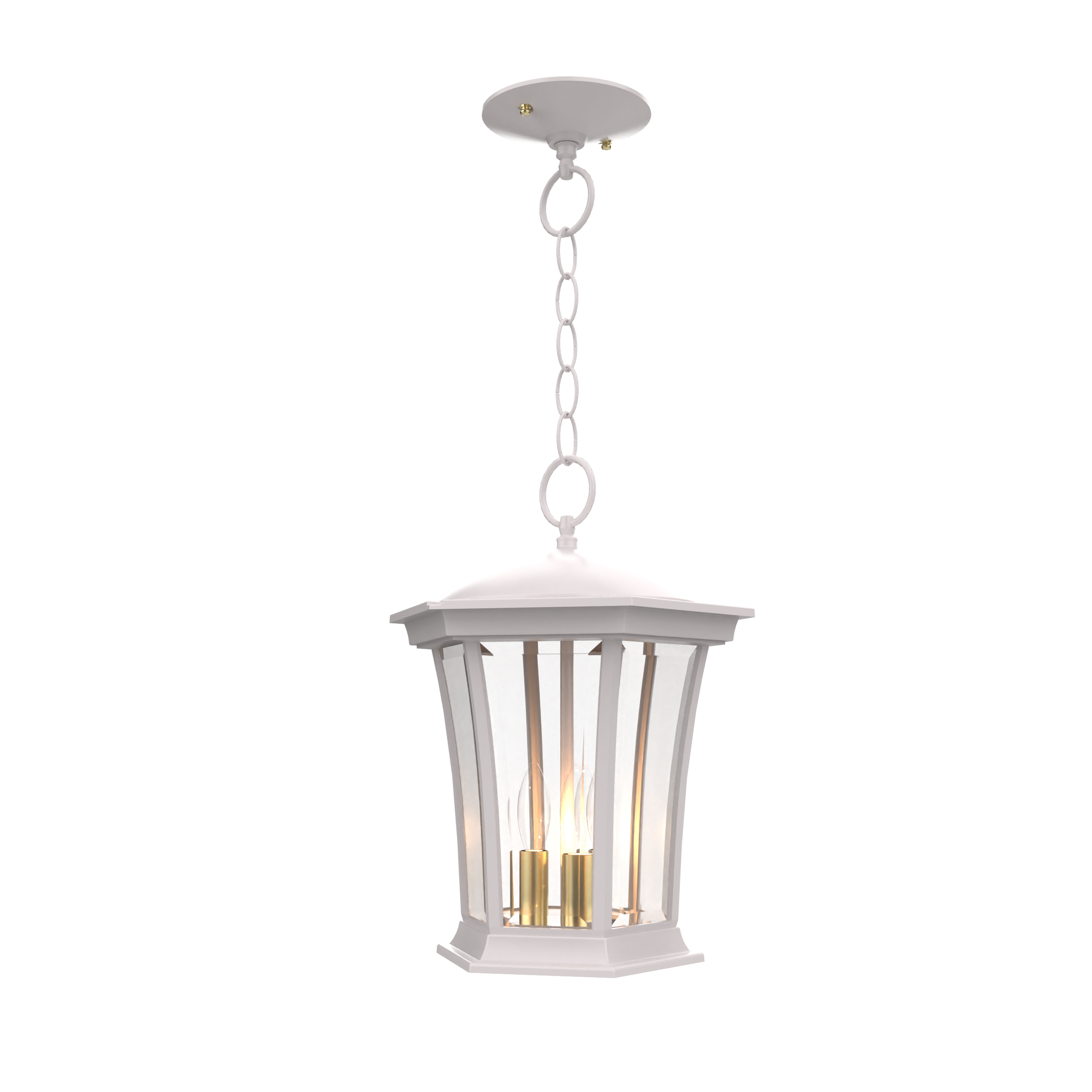 Westminster - Ceiling mounting with chain open bottom medium format - 23550