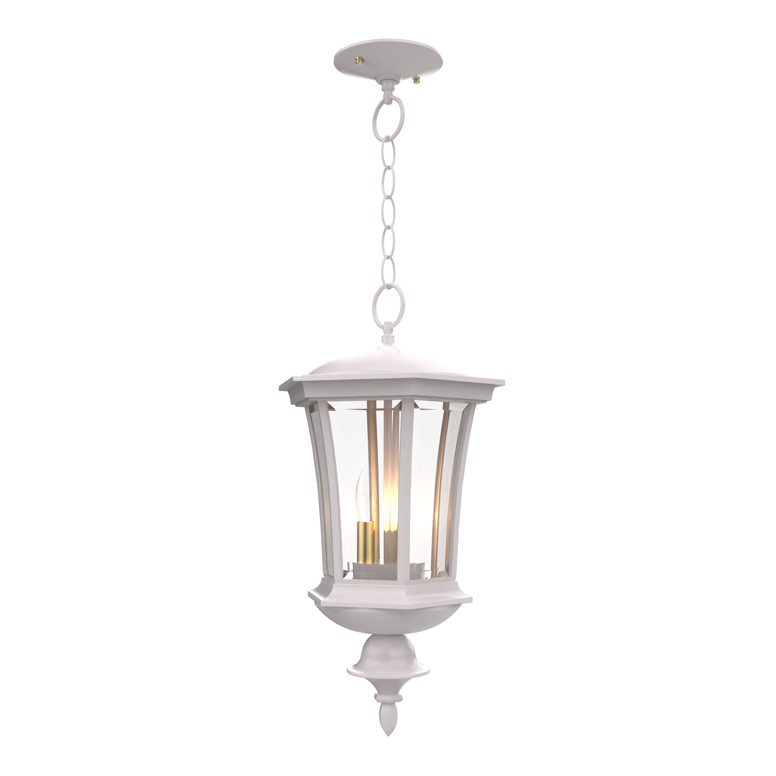Westminster - Ceiling mounting with chain closed bottom medium format - 23555