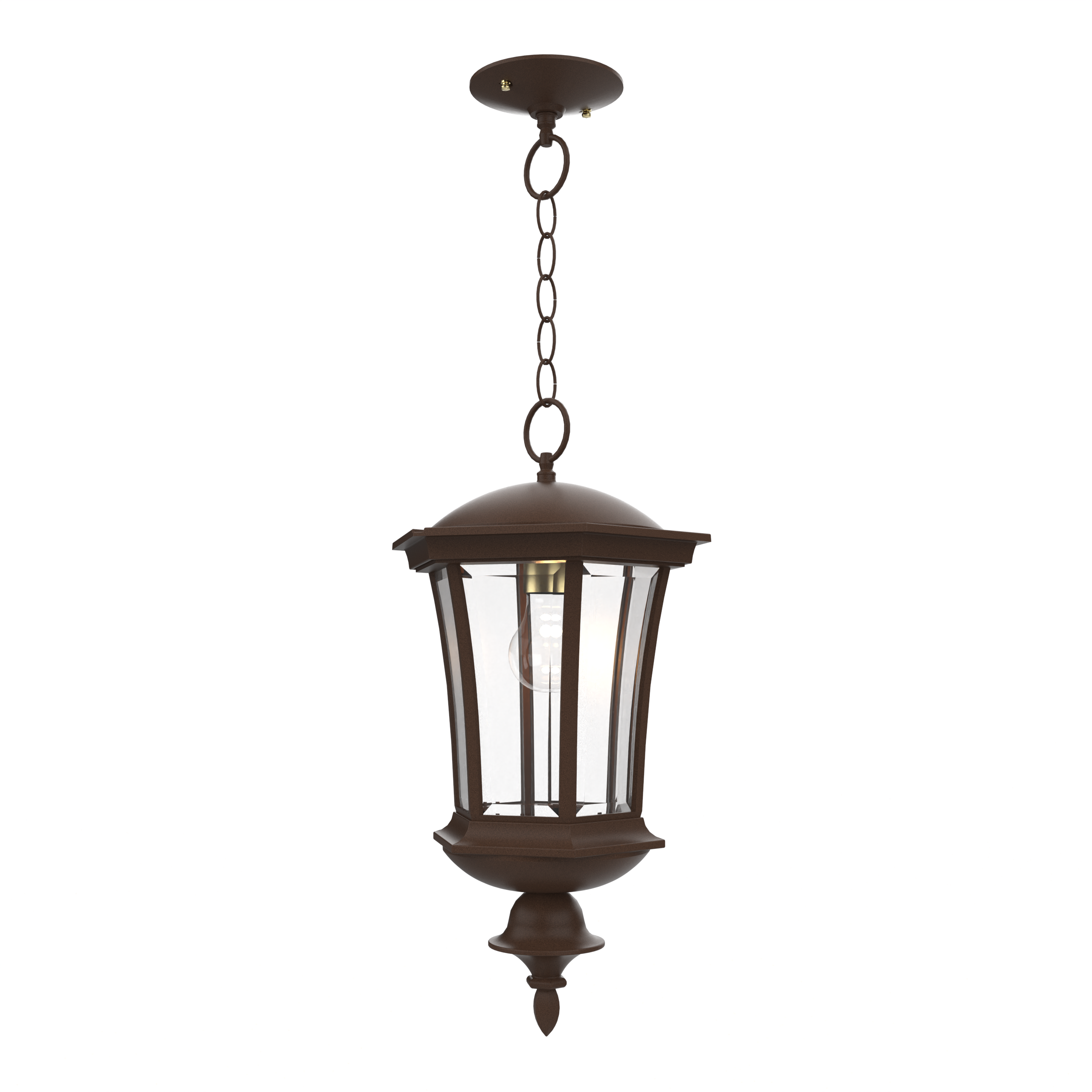 Westminster - Ceiling mounting with chain closed bottom medium format - 23555
