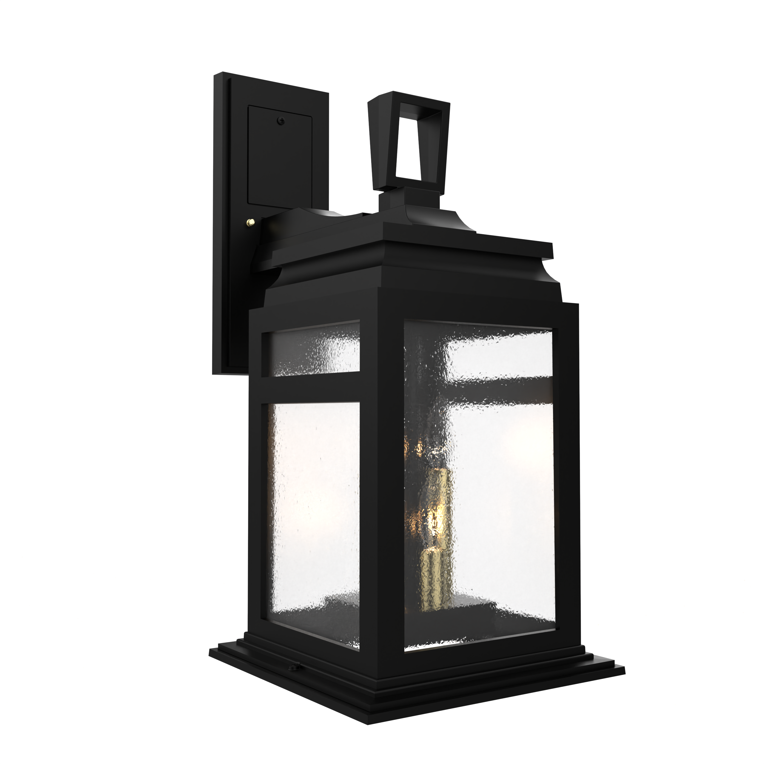 Serie 65e - Wall mount downwards open bottom medium format - 26601