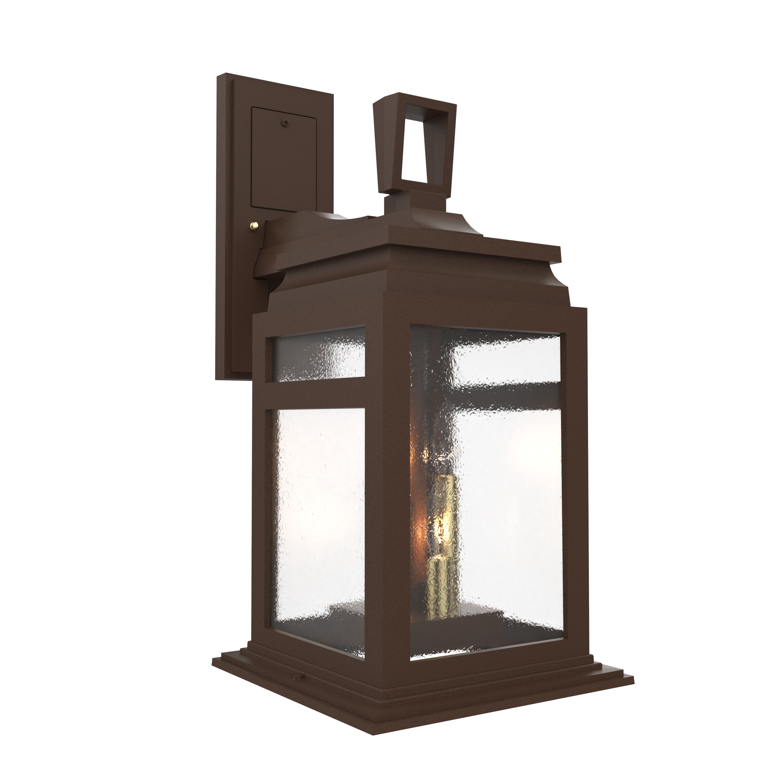 Serie 65e - Wall mount downwards open bottom medium format - 26601