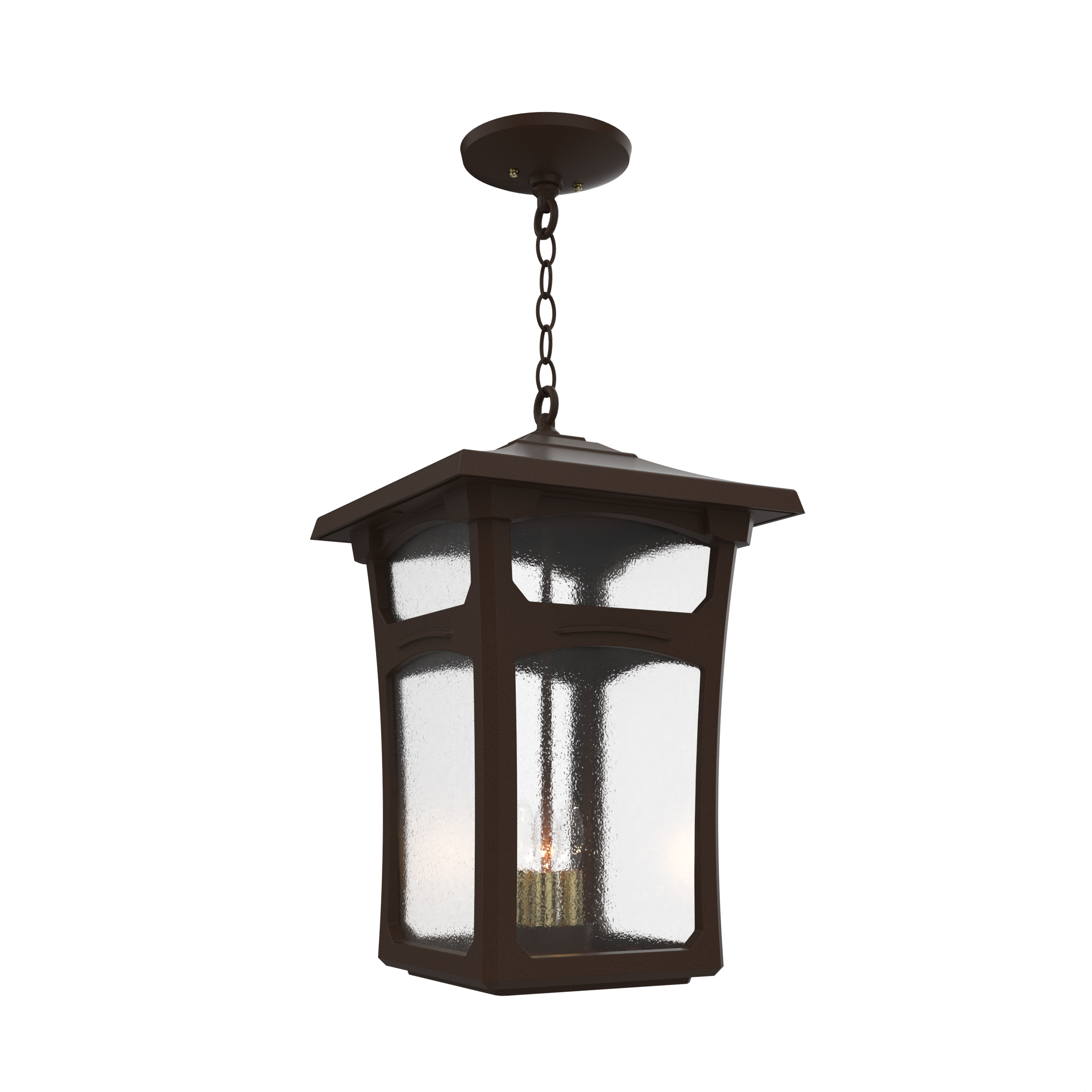 Lincoln - Ceiling mount with chain open bottom large - 30450