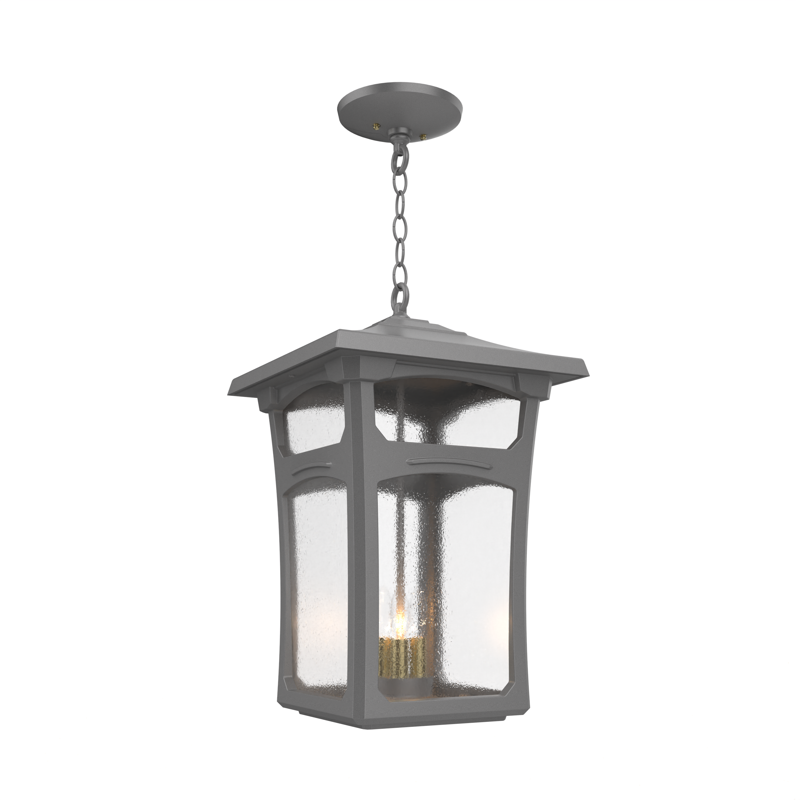 Lincoln - Ceiling mount with chain open bottom large - 30450
