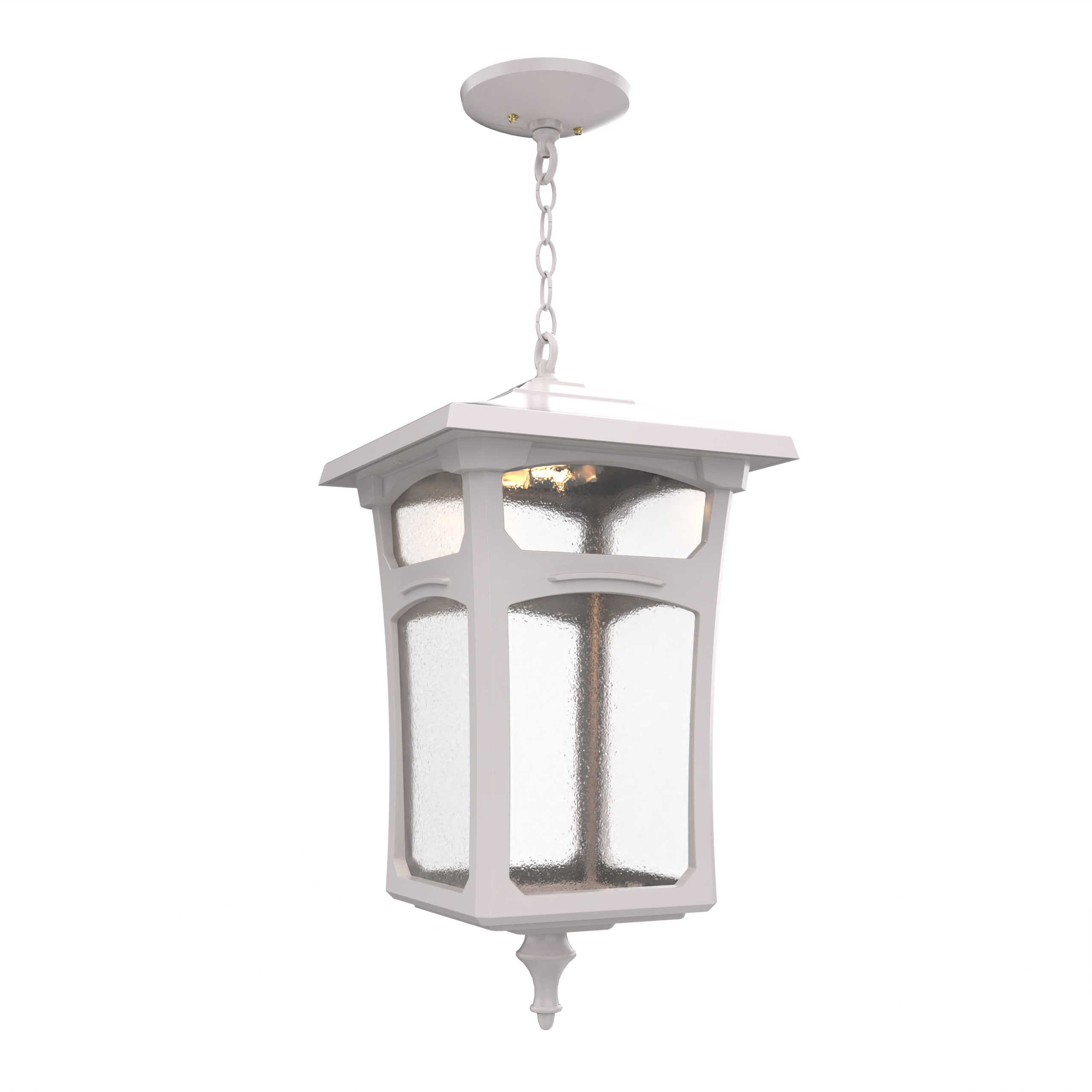 Lincoln - Large Closed Bottom Chain Ceiling Mount - 30455