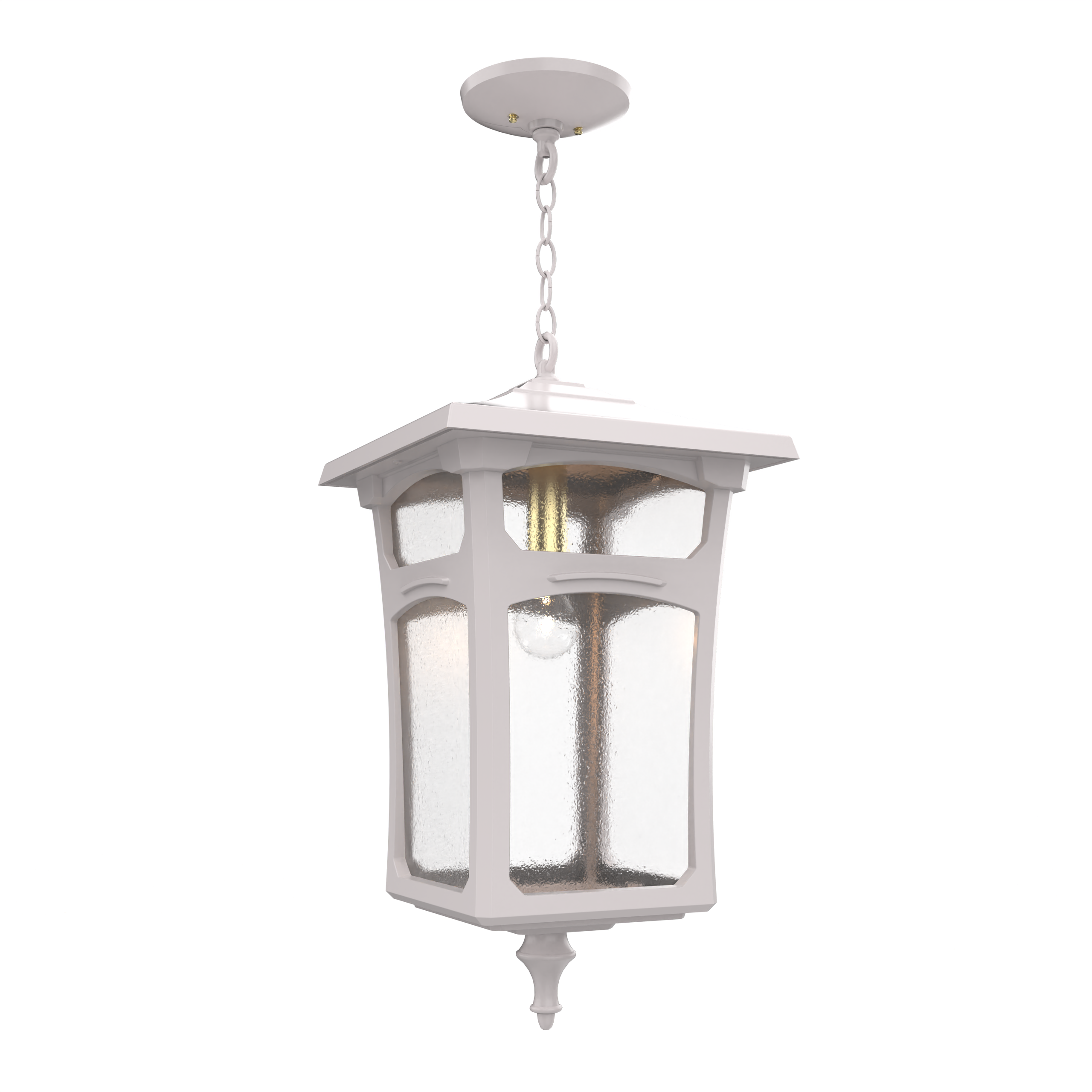 Lincoln - Large Closed Bottom Chain Ceiling Mount - 30455
