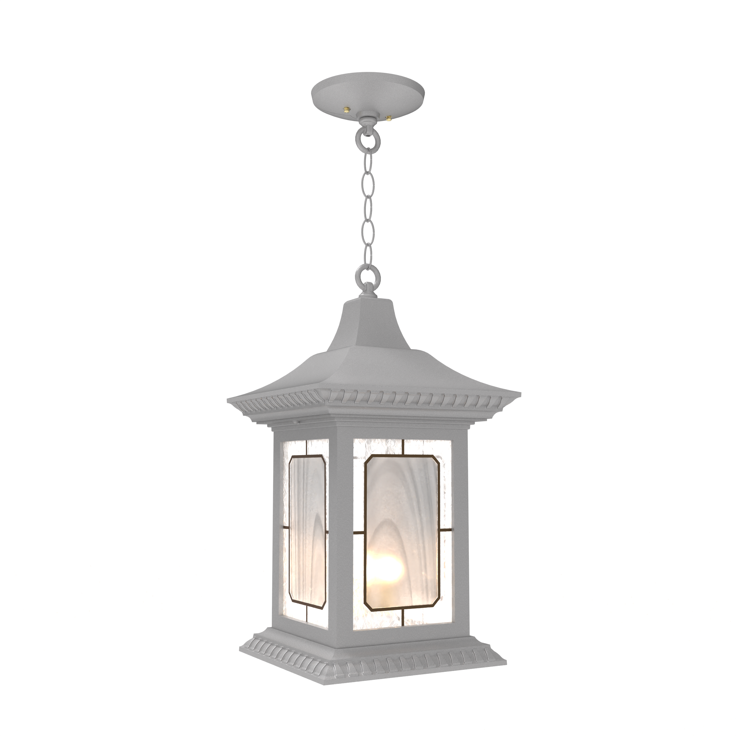 Salzburg - Ceiling mounting with chain open bottom large format - 30850