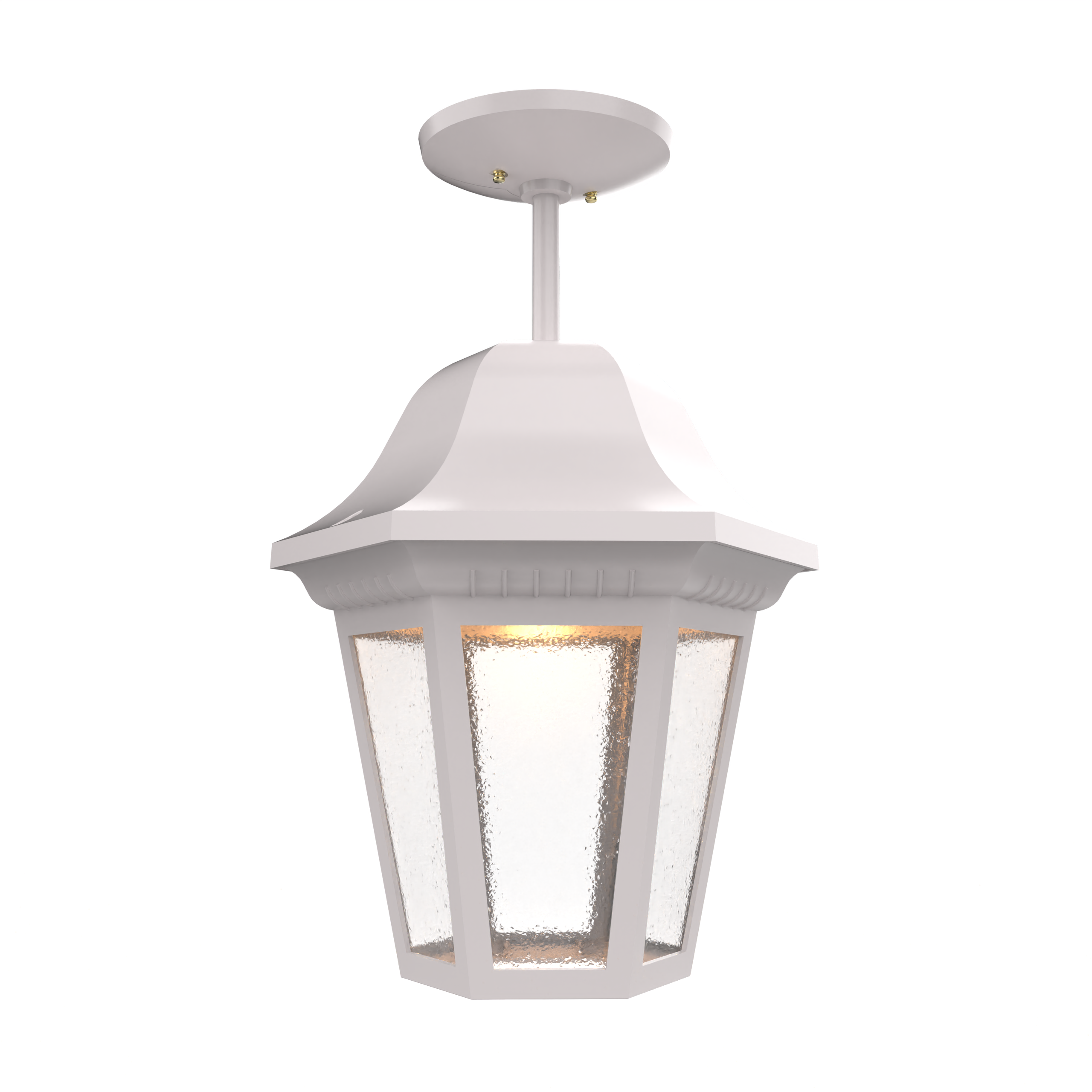 Manor Large Open Bottom Rod Ceiling Mount - 31256