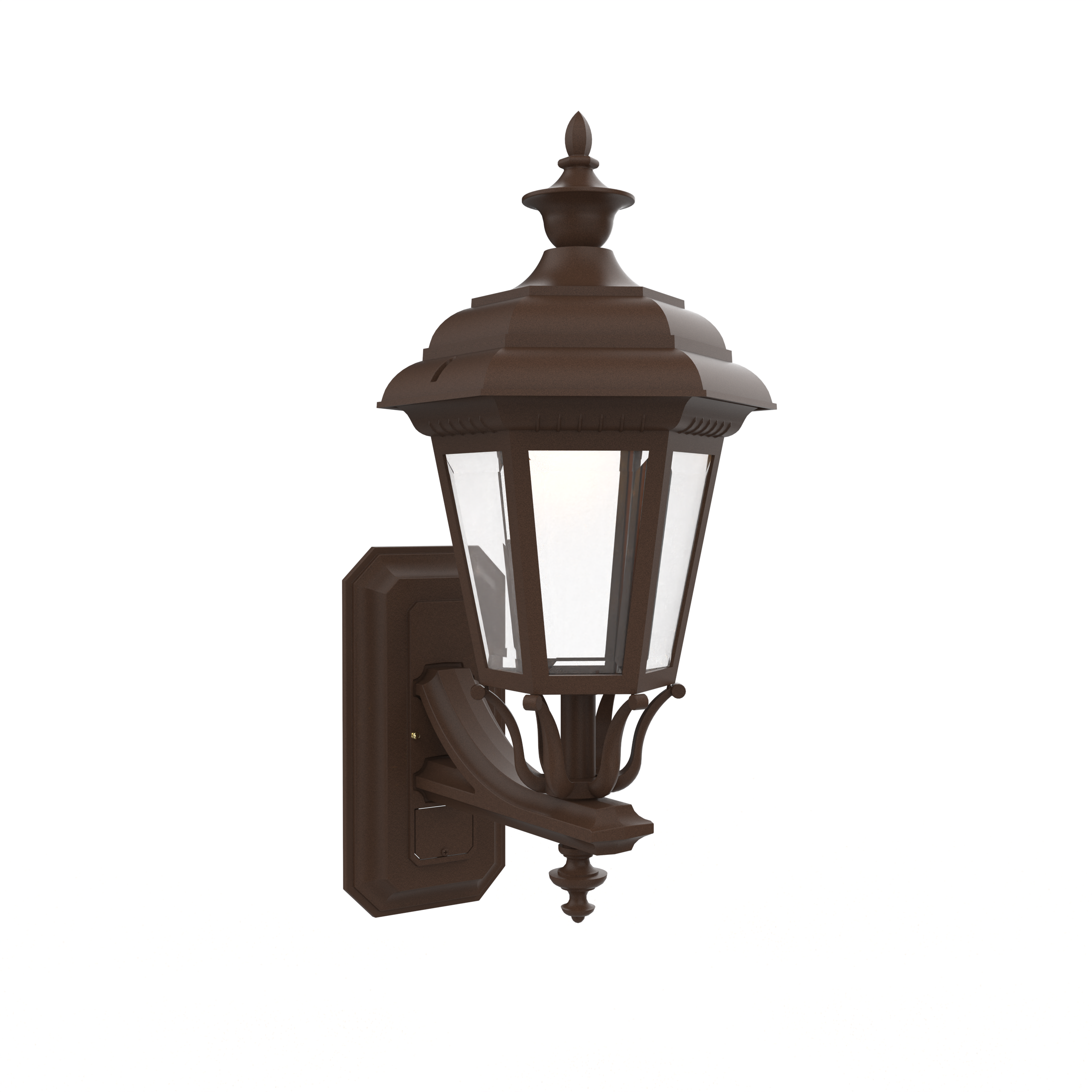 Jamestown - Up-Mount Wall Mount with Full Size Finial - 31412