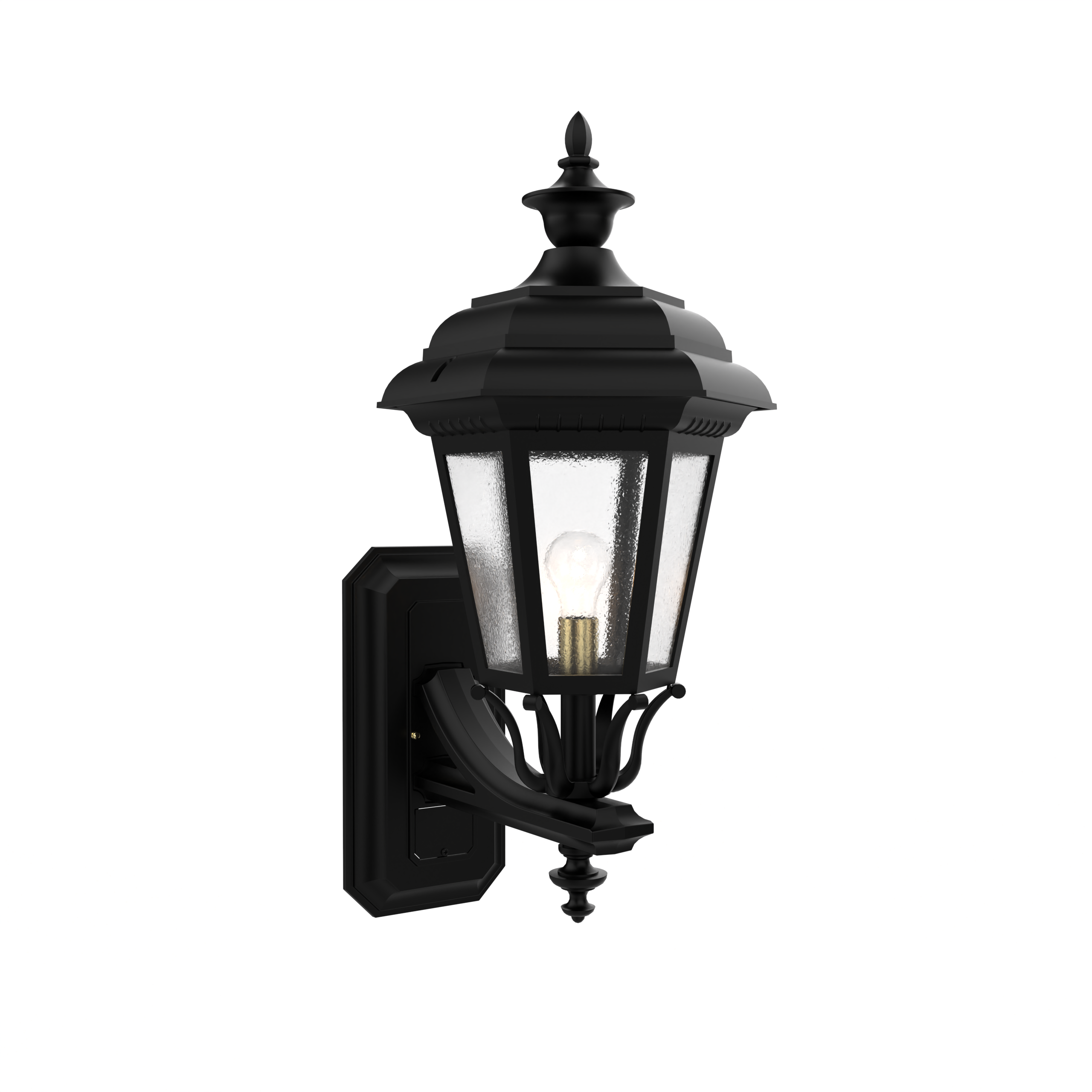 Jamestown - Up-Mount Wall Mount with Full Size Finial - 31412