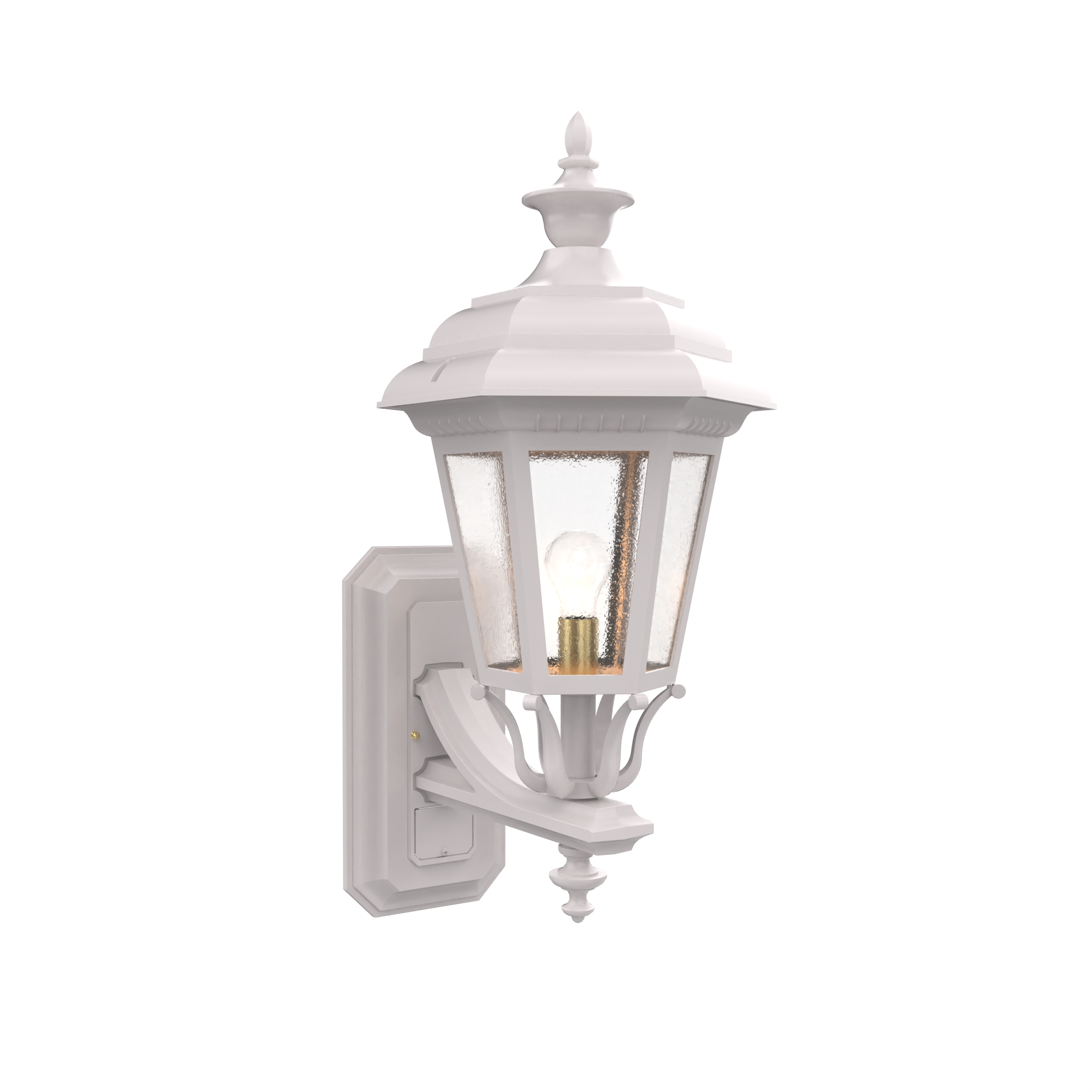 Jamestown - Up-Mount Wall Mount with Full Size Finial - 31412