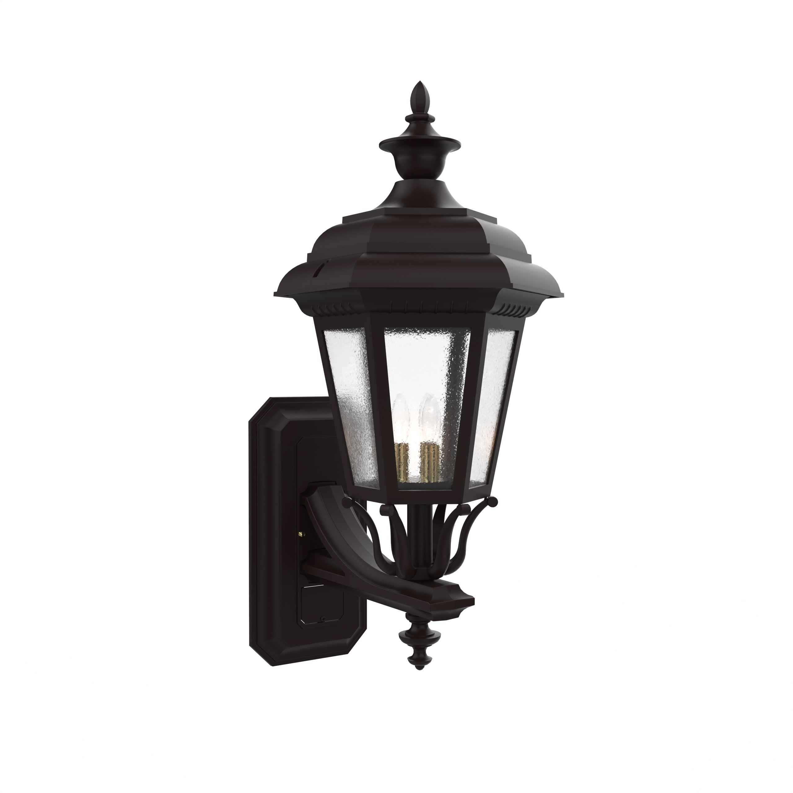 Jamestown - Up-Mount Wall Mount with Full Size Finial - 31412