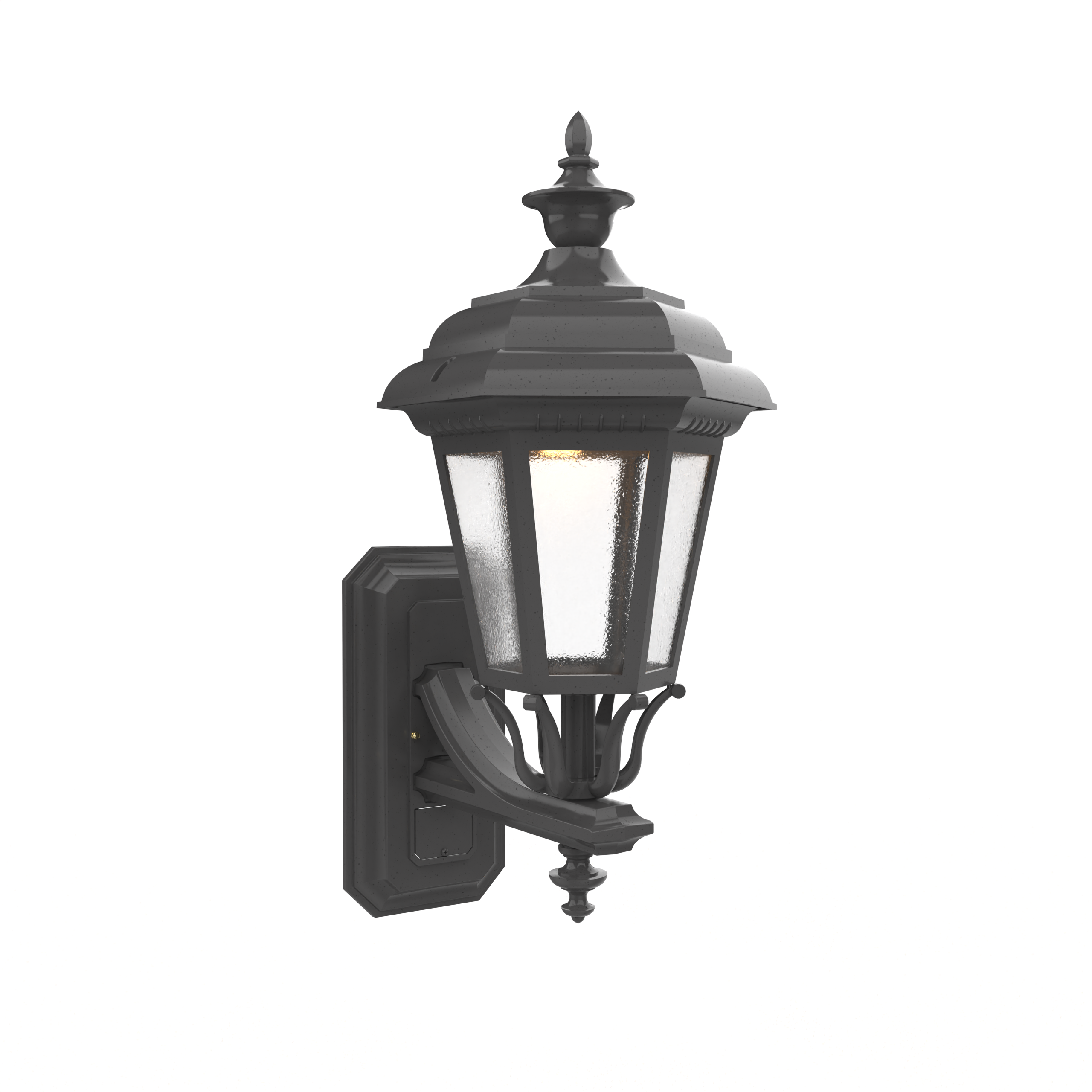 Jamestown - Up-Mount Wall Mount with Full Size Finial - 31412