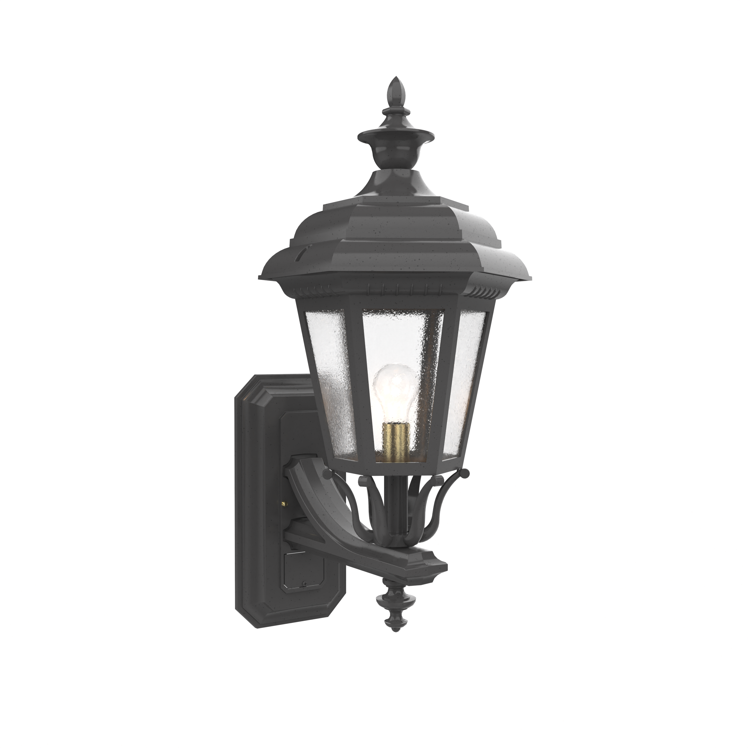 Jamestown - Up-Mount Wall Mount with Full Size Finial - 31412