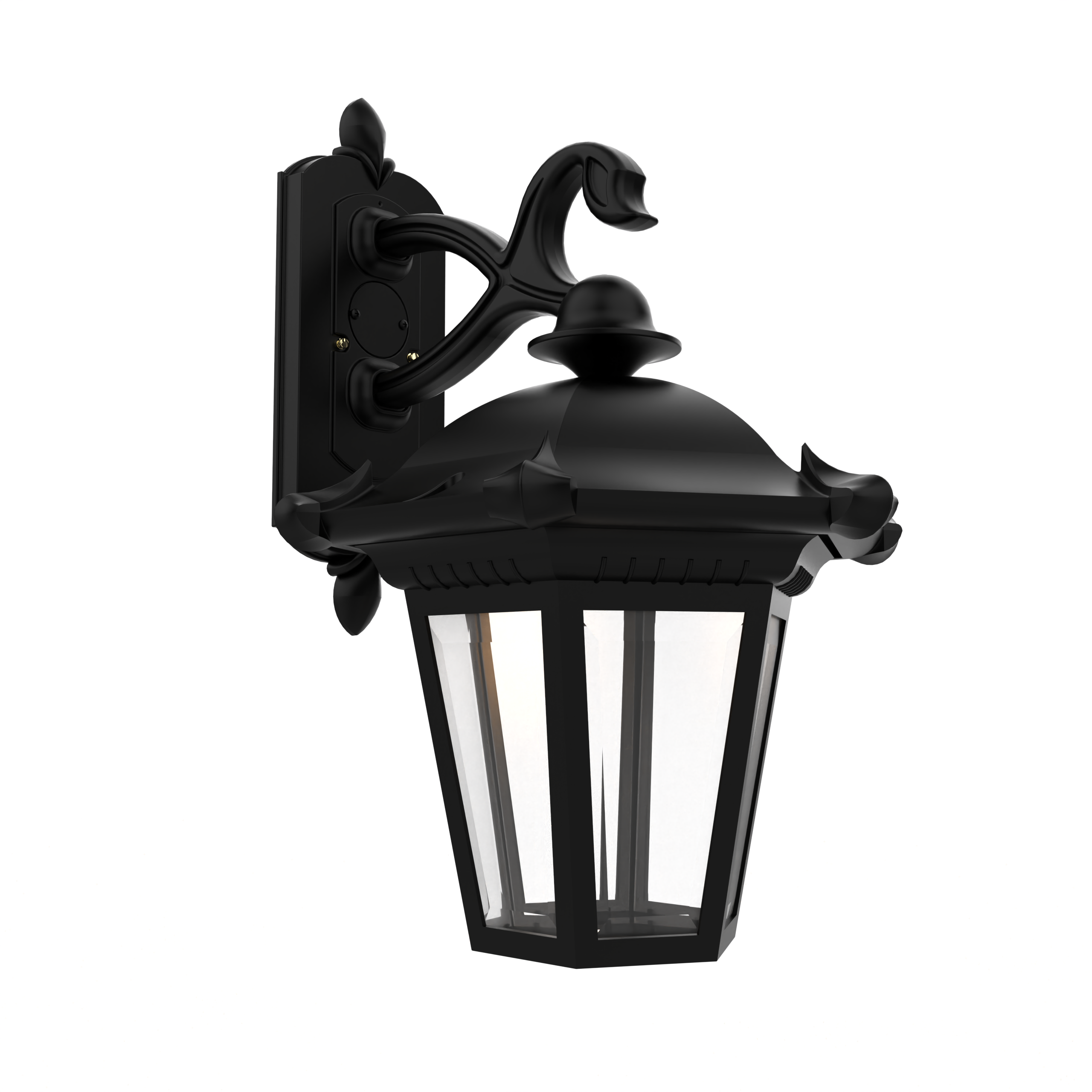 Montpellier - Wall mount down open bottom large format - 33311