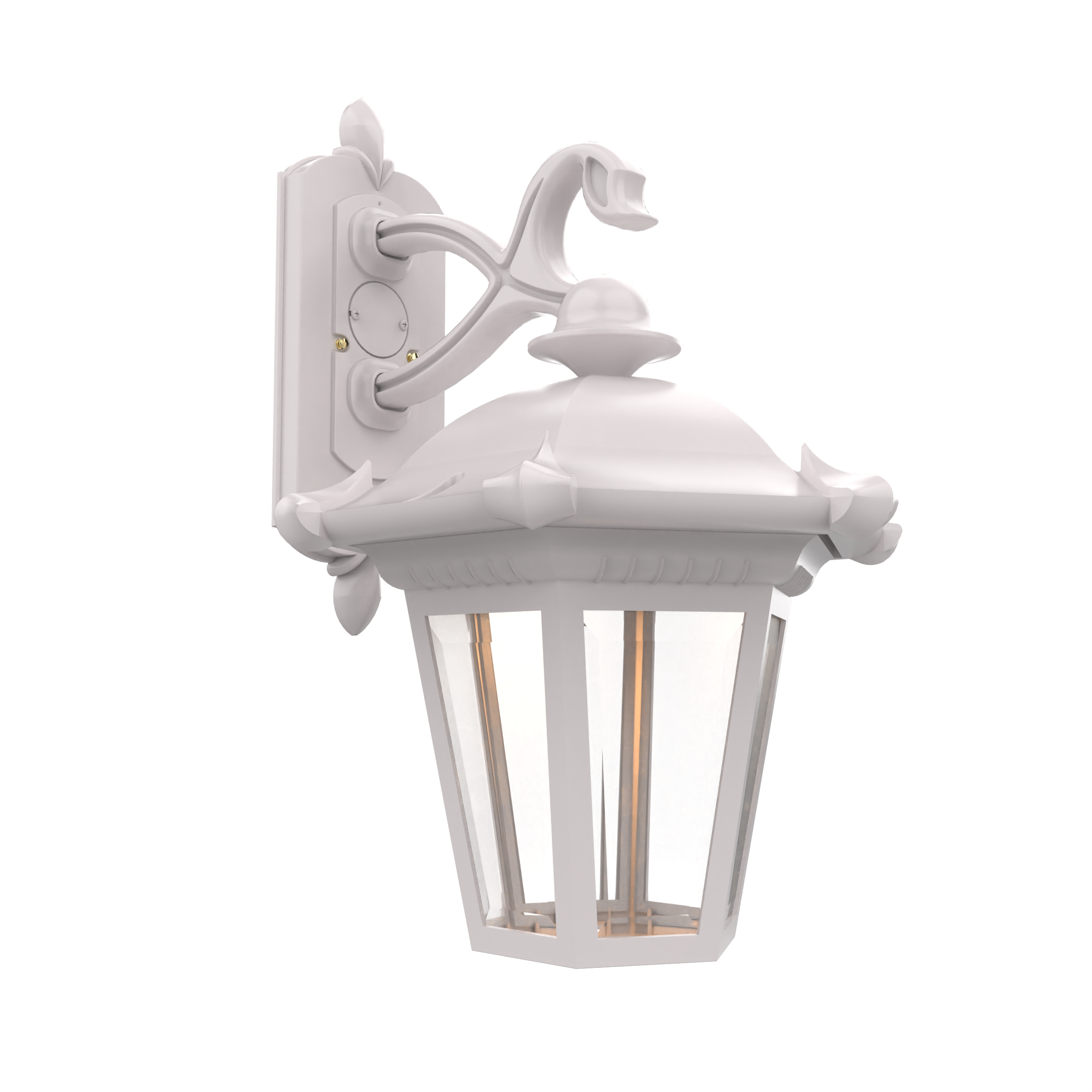 Montpellier - Wall mount down open bottom large format - 33311