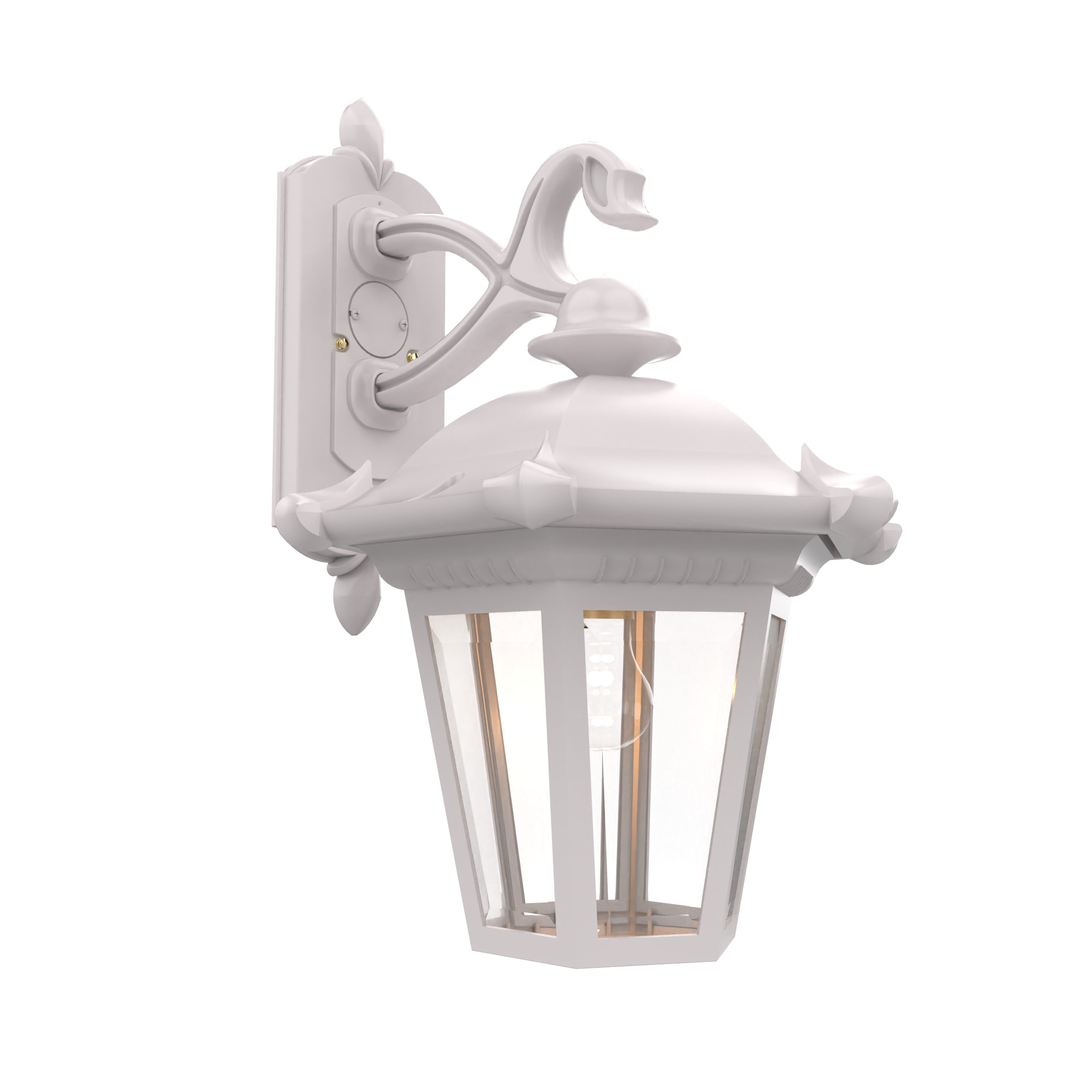 Montpellier - Wall mount down open bottom large format - 33311