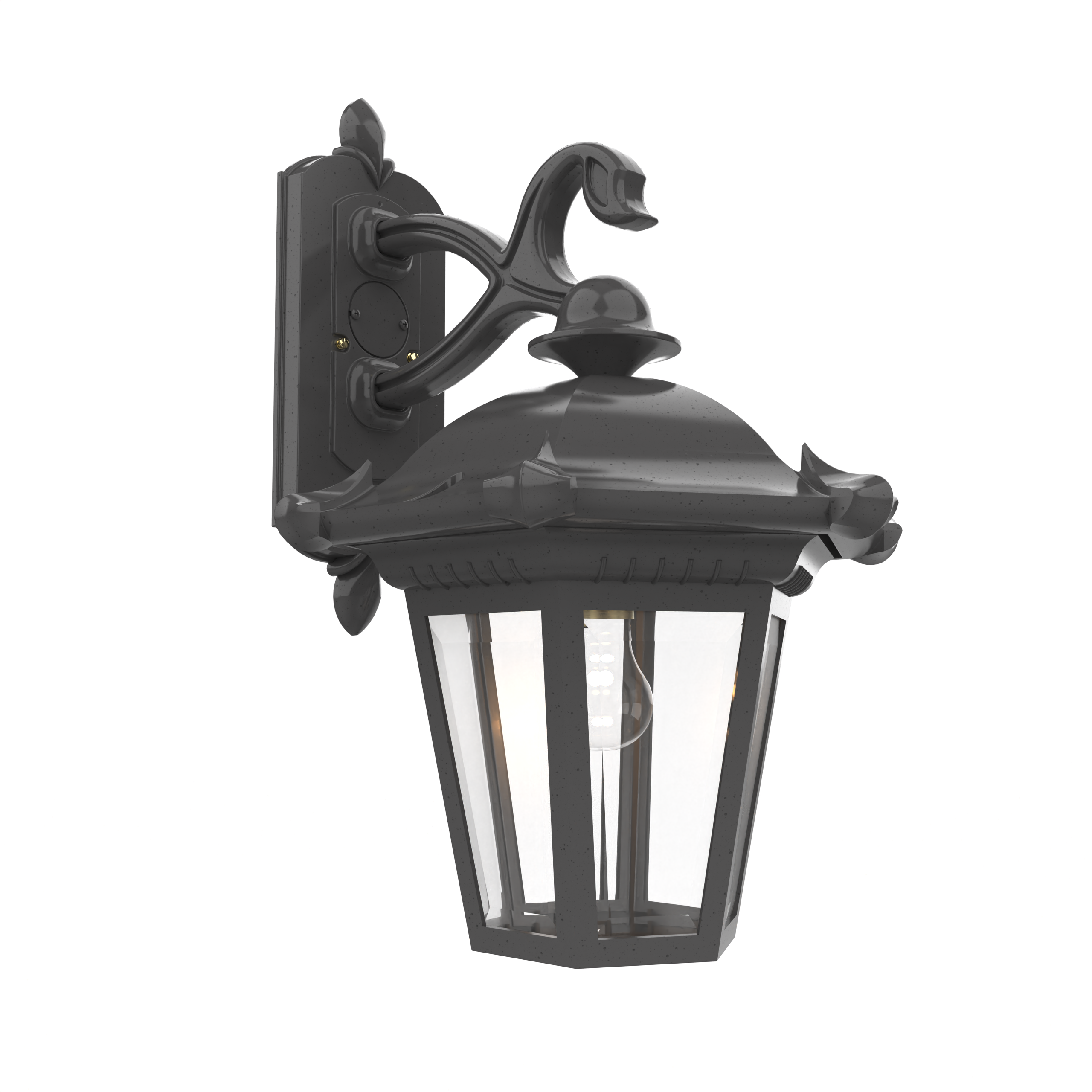 Montpellier - Wall mount down open bottom large format - 33311