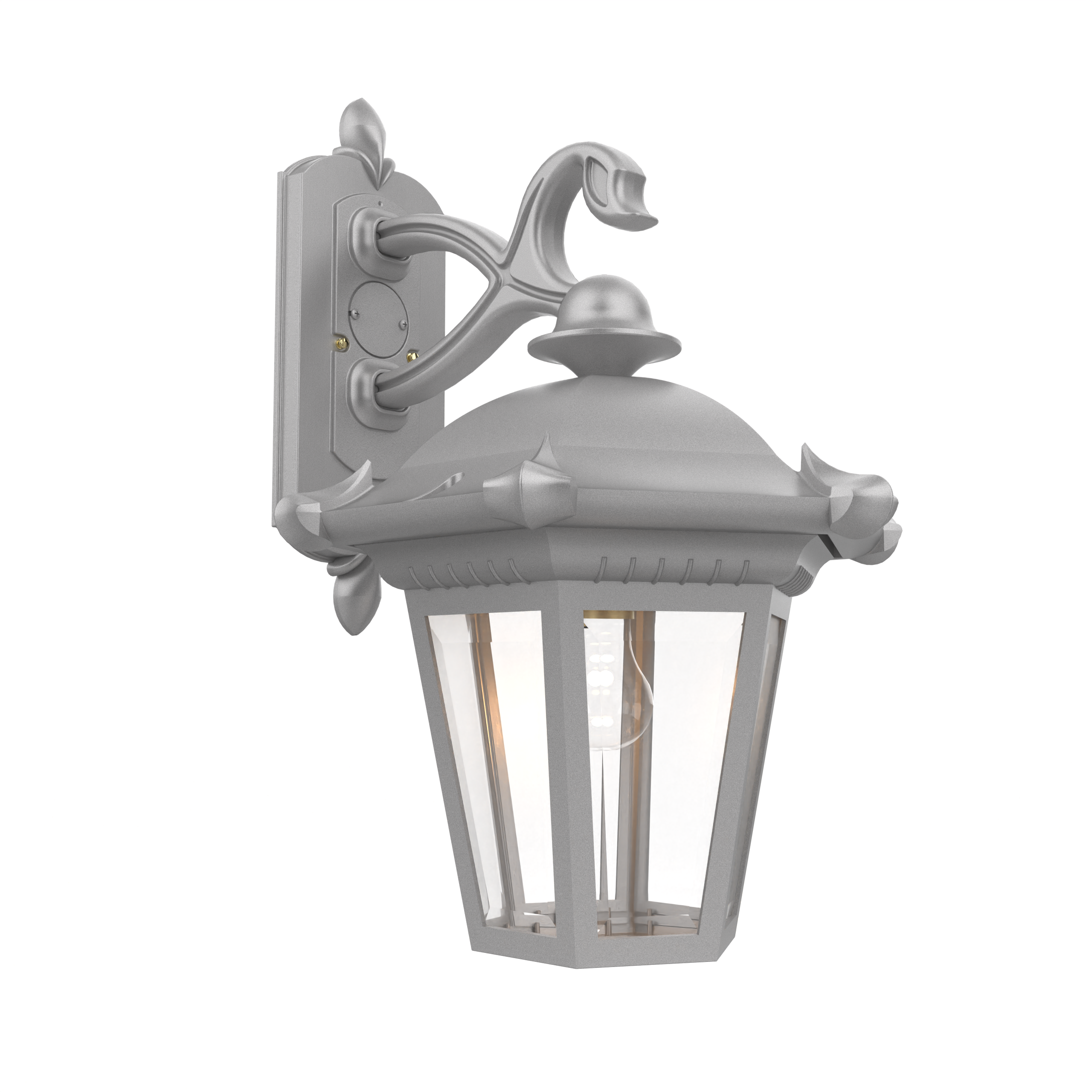 Montpellier - Wall mount down open bottom large format - 33311