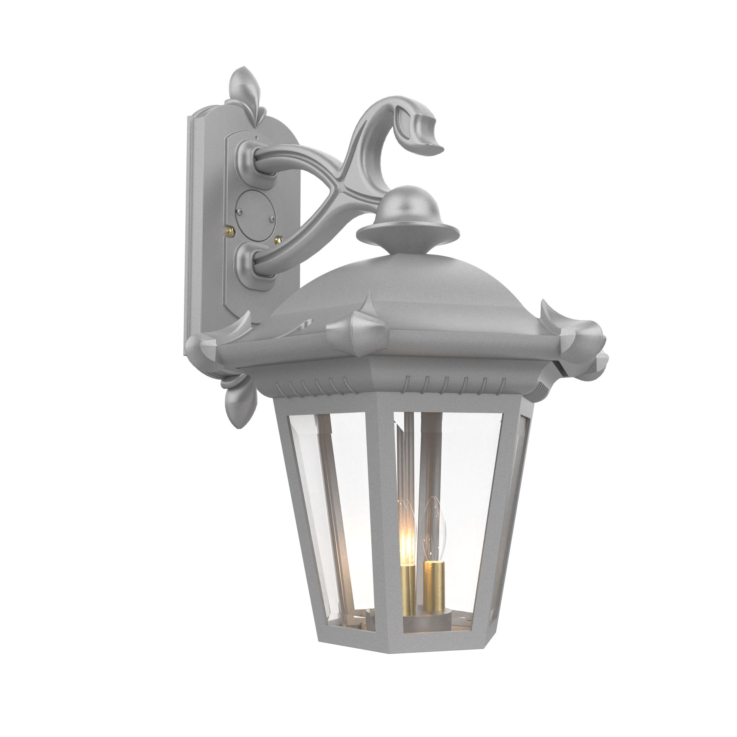 Montpellier - Wall mount down open bottom large format - 33311