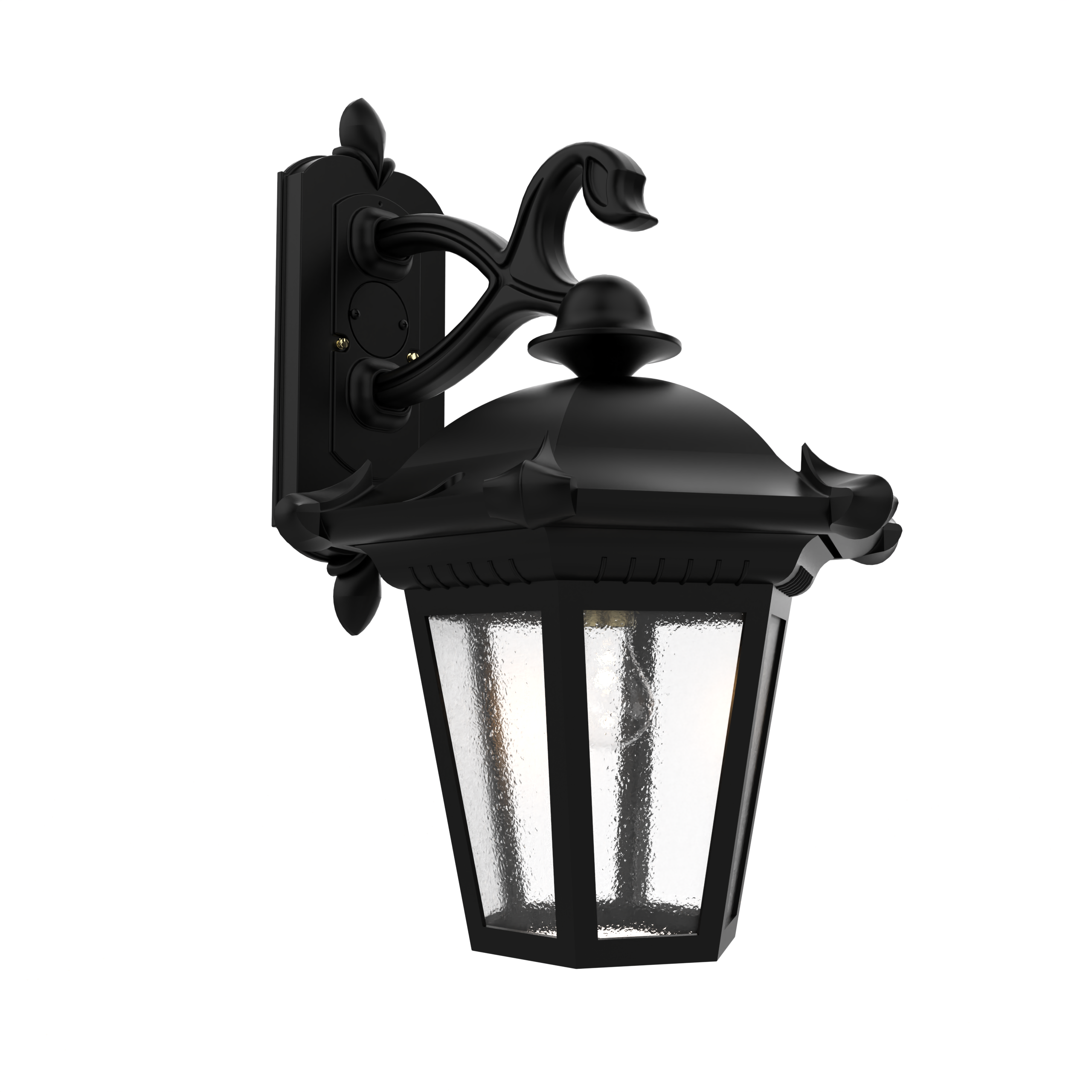 Montpellier - Wall mount down open bottom large format - 33311