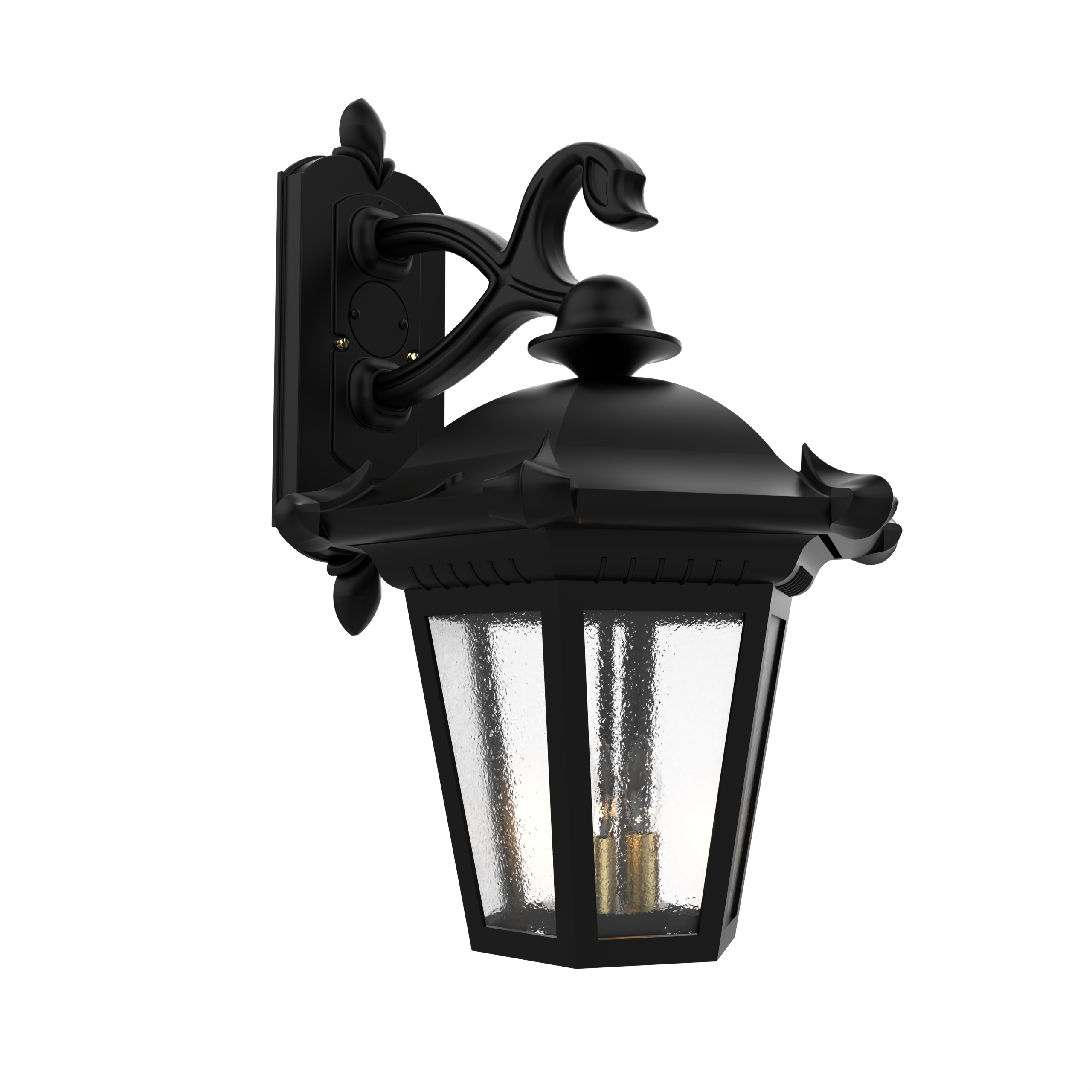 Montpellier - Wall mount down open bottom large format - 33311